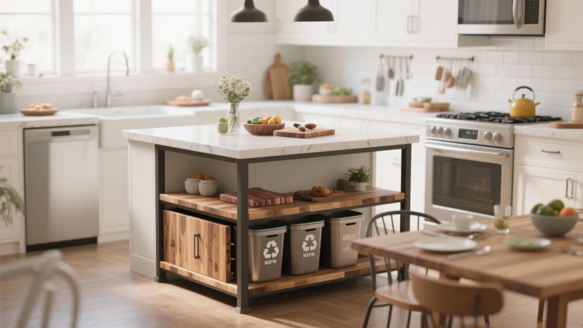 2. Multi-Functional Islands