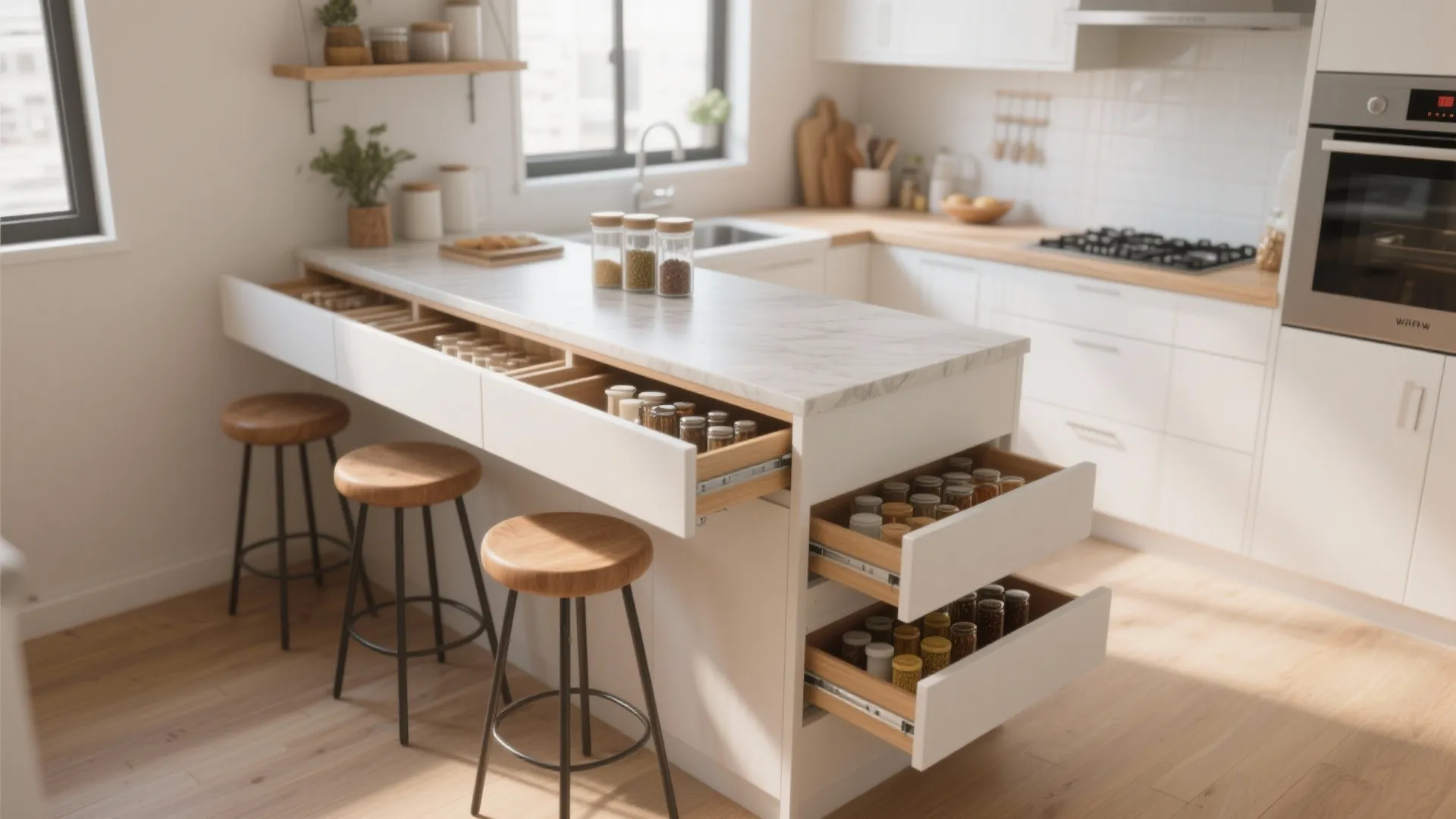 Idea 2: Multi-Functional Island