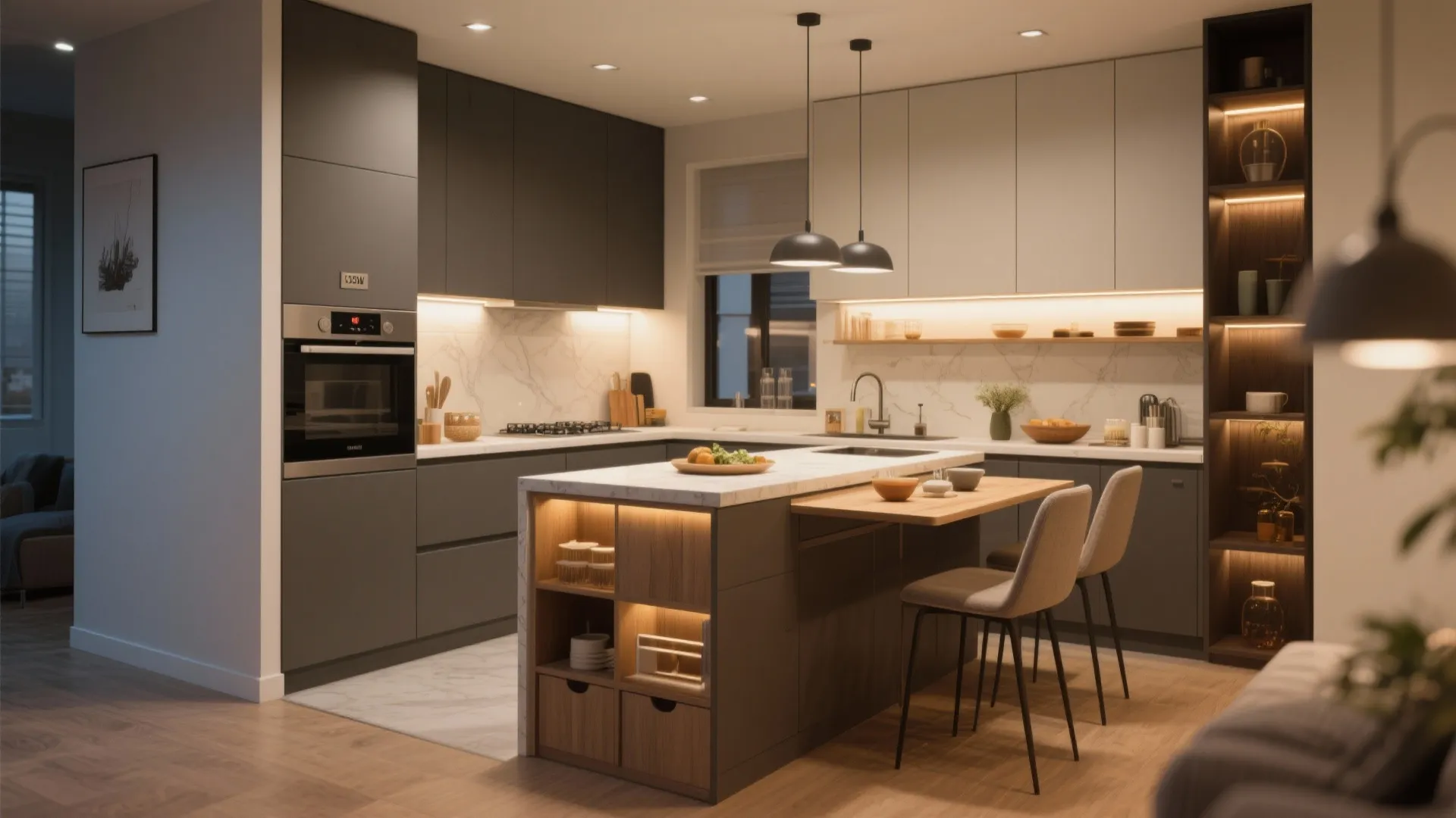 Multi-functional Island Solutions