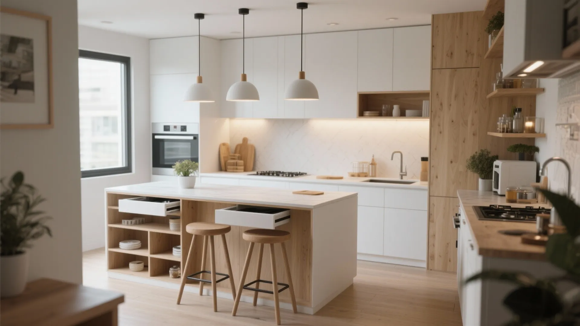 2. Multi-functional Islands