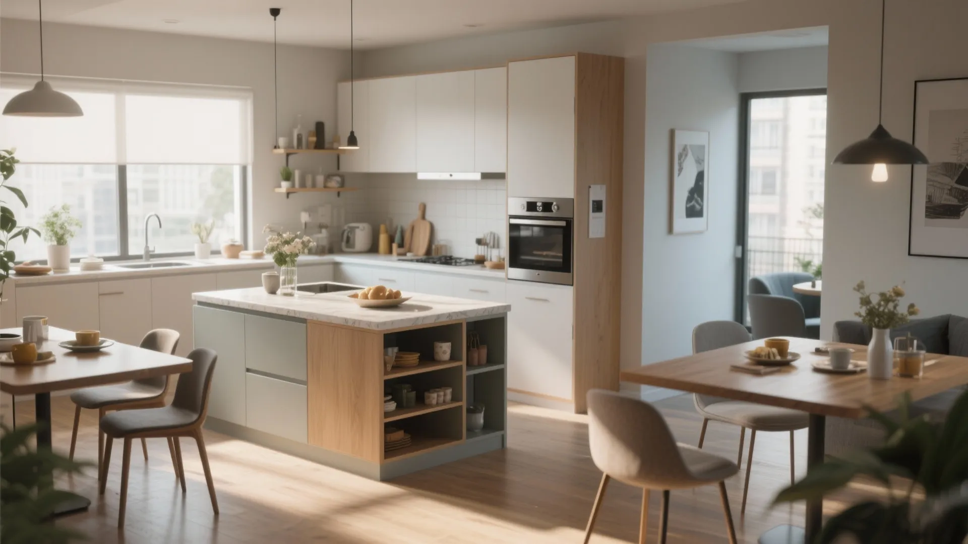 Multi-functional Islands