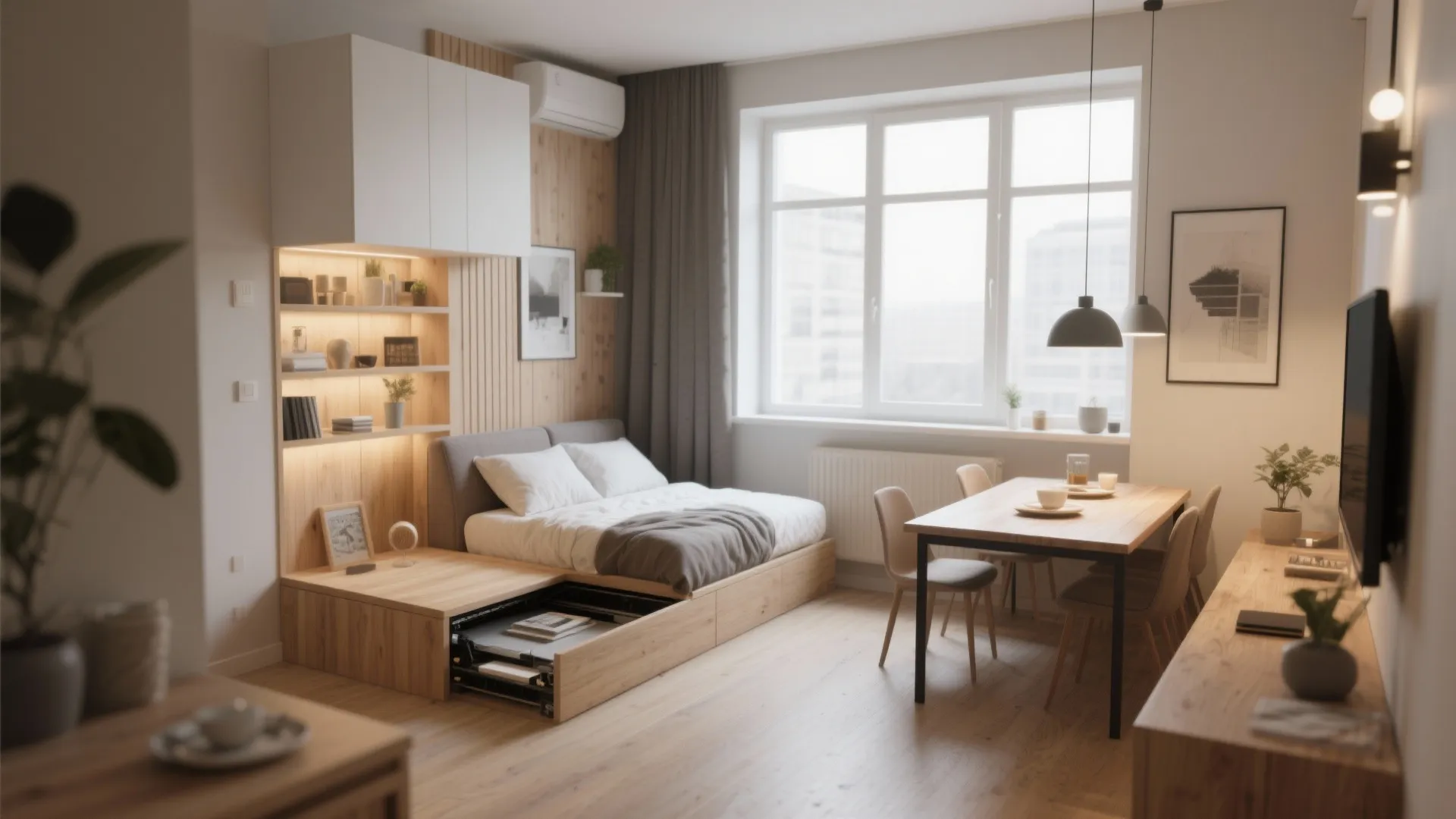 Multi-functional Furniture Layout