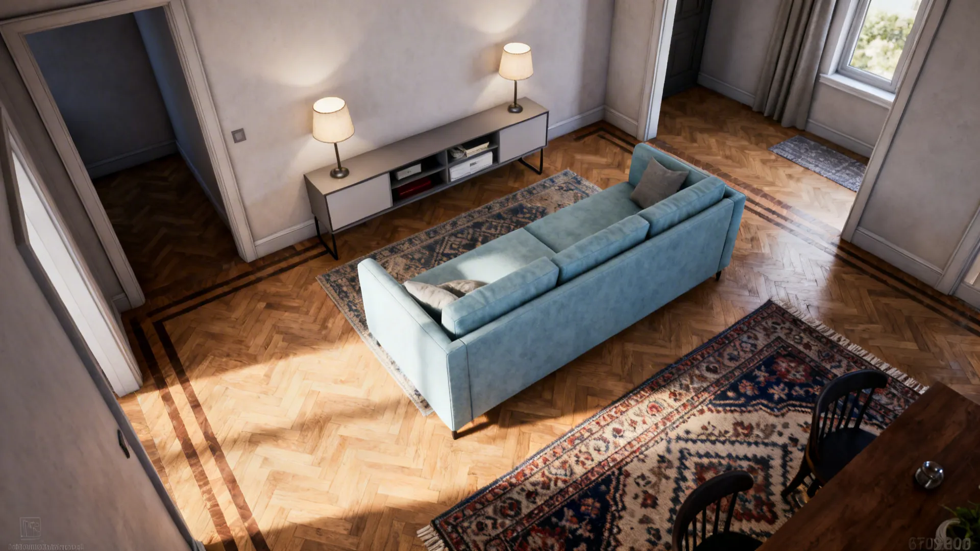 5. Multi-Functional Layout for Small Rooms