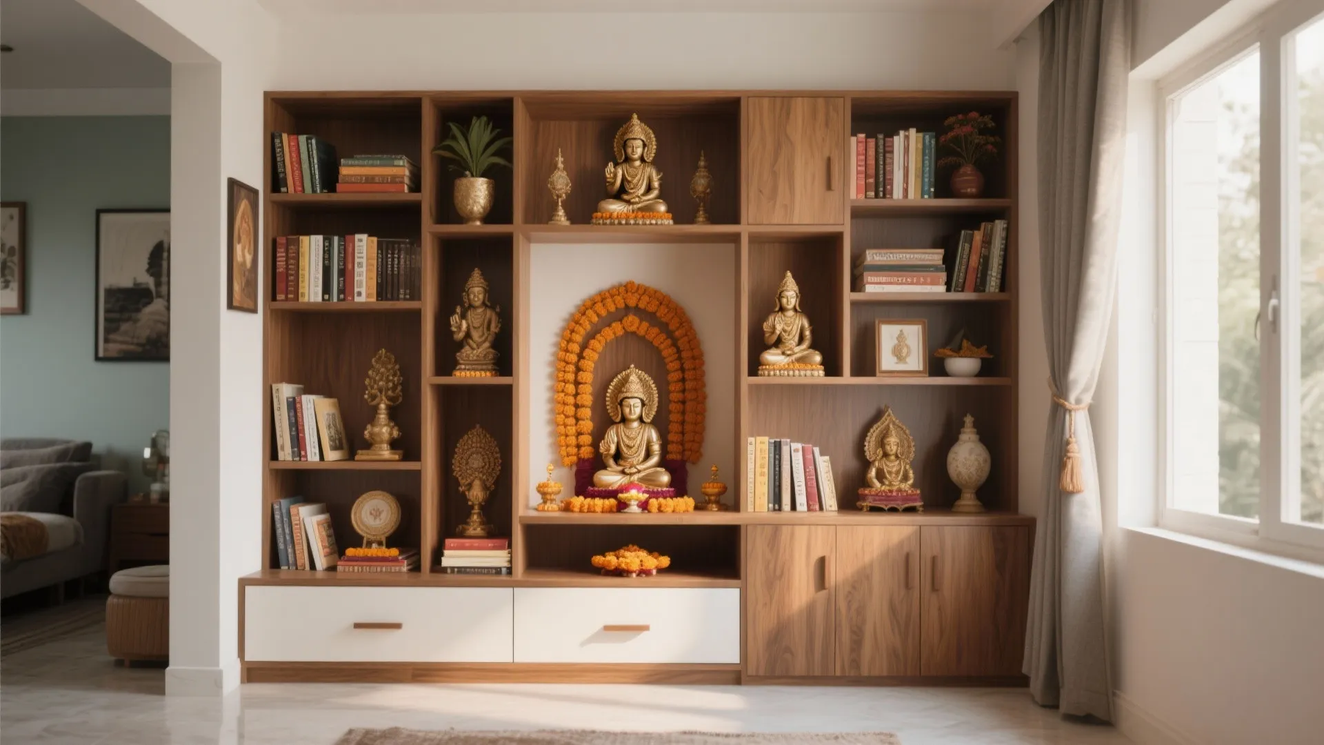 Multi-Functional Prayer + Display Unit