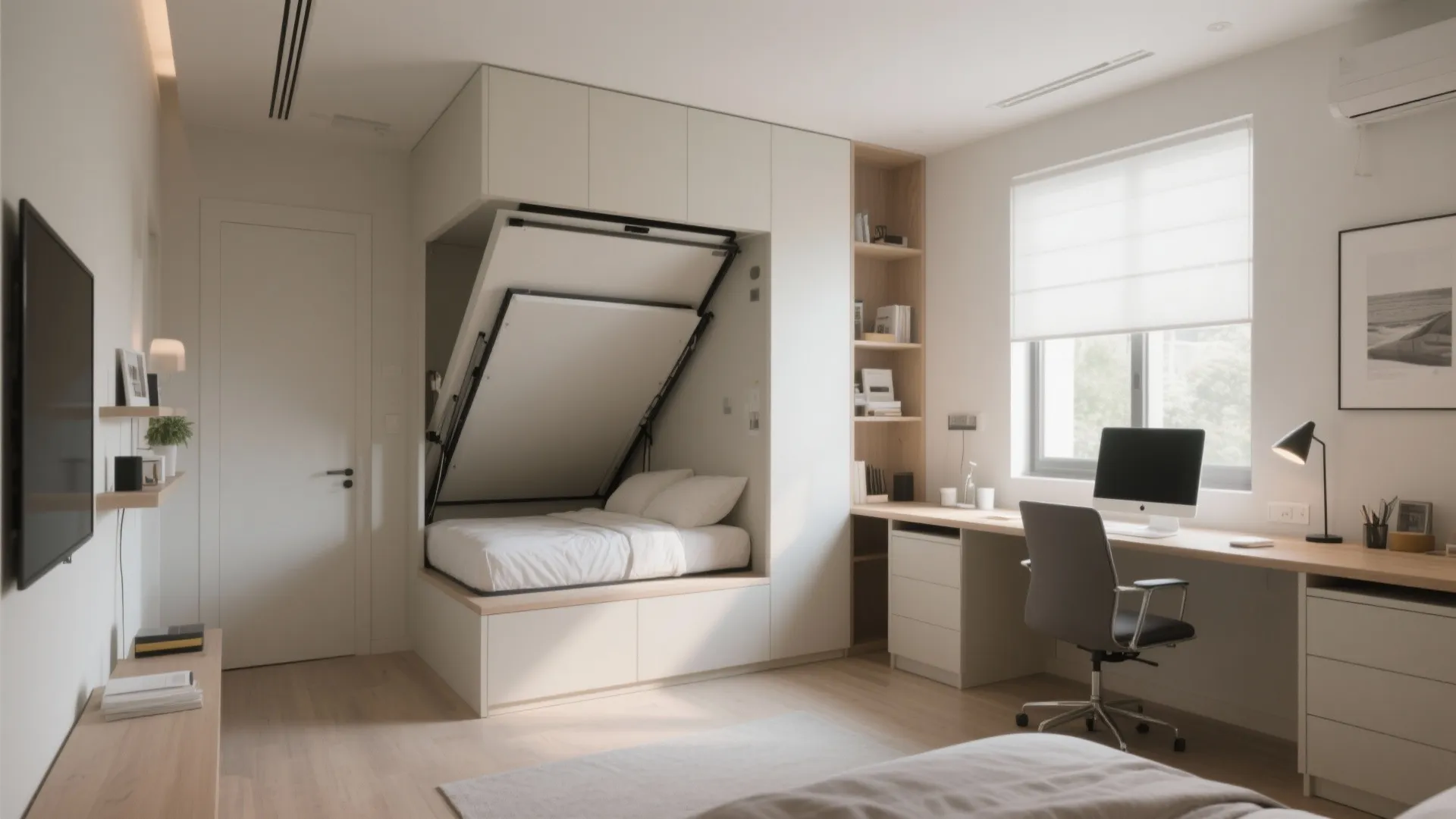 Multi-Functional Room Conversion