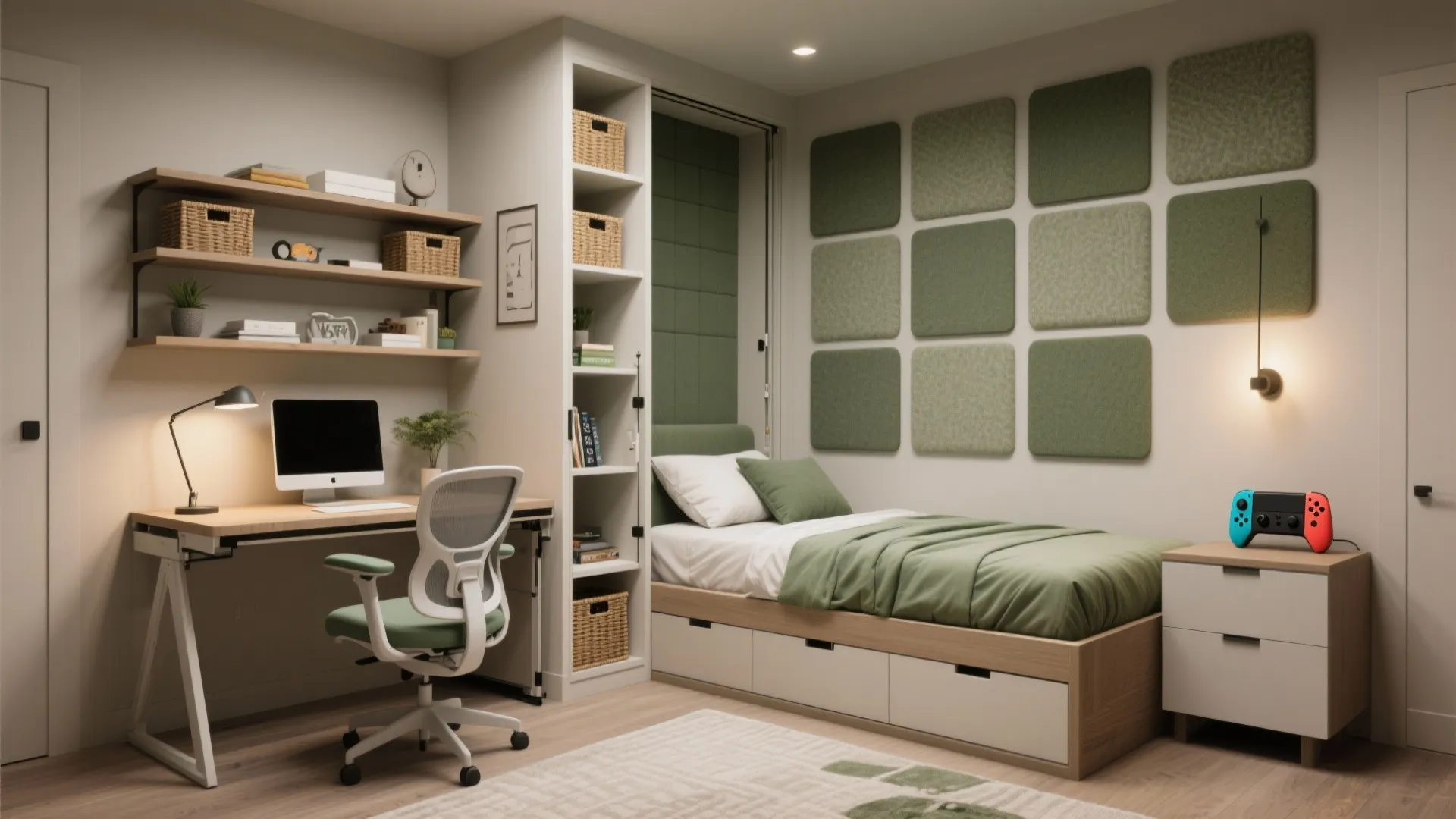 3. Multi-functional third bedroom (office or game room)