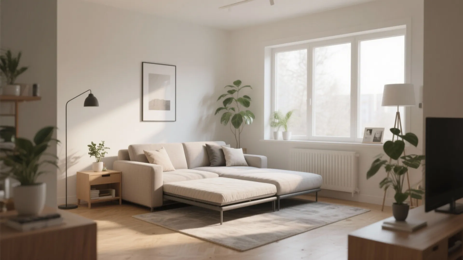 Multi-functional sofa bed