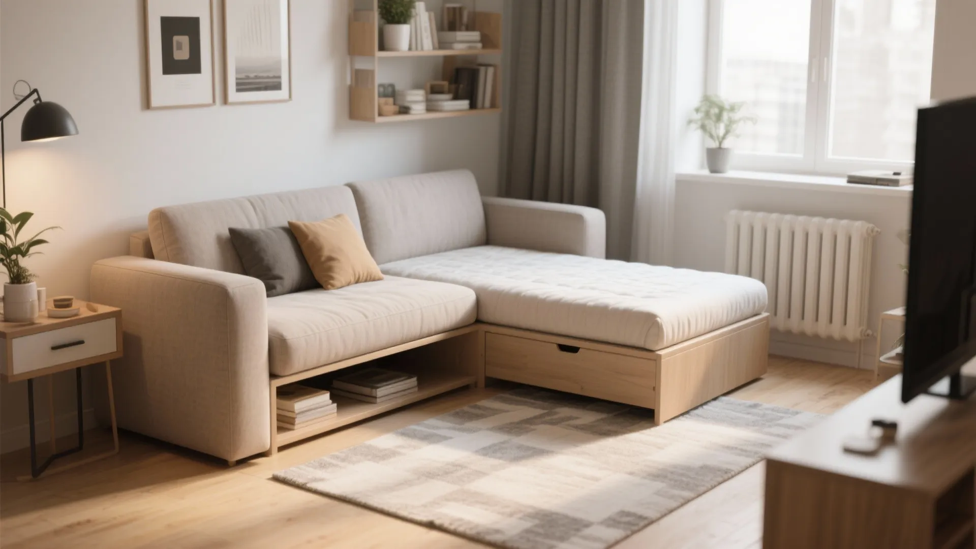 Multi-Functional Sofa Bed
