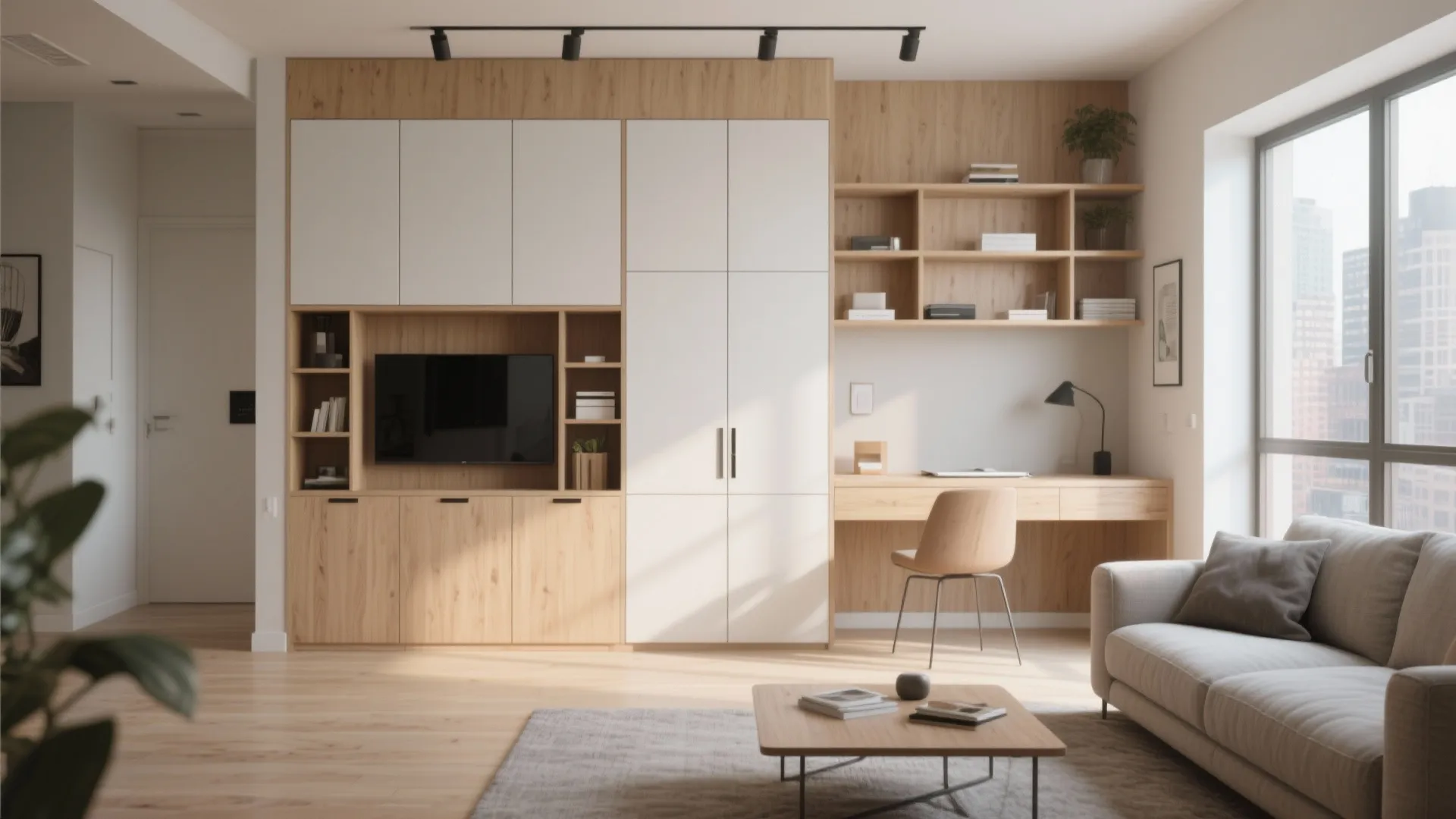 3. Multi-functional Storage Wall