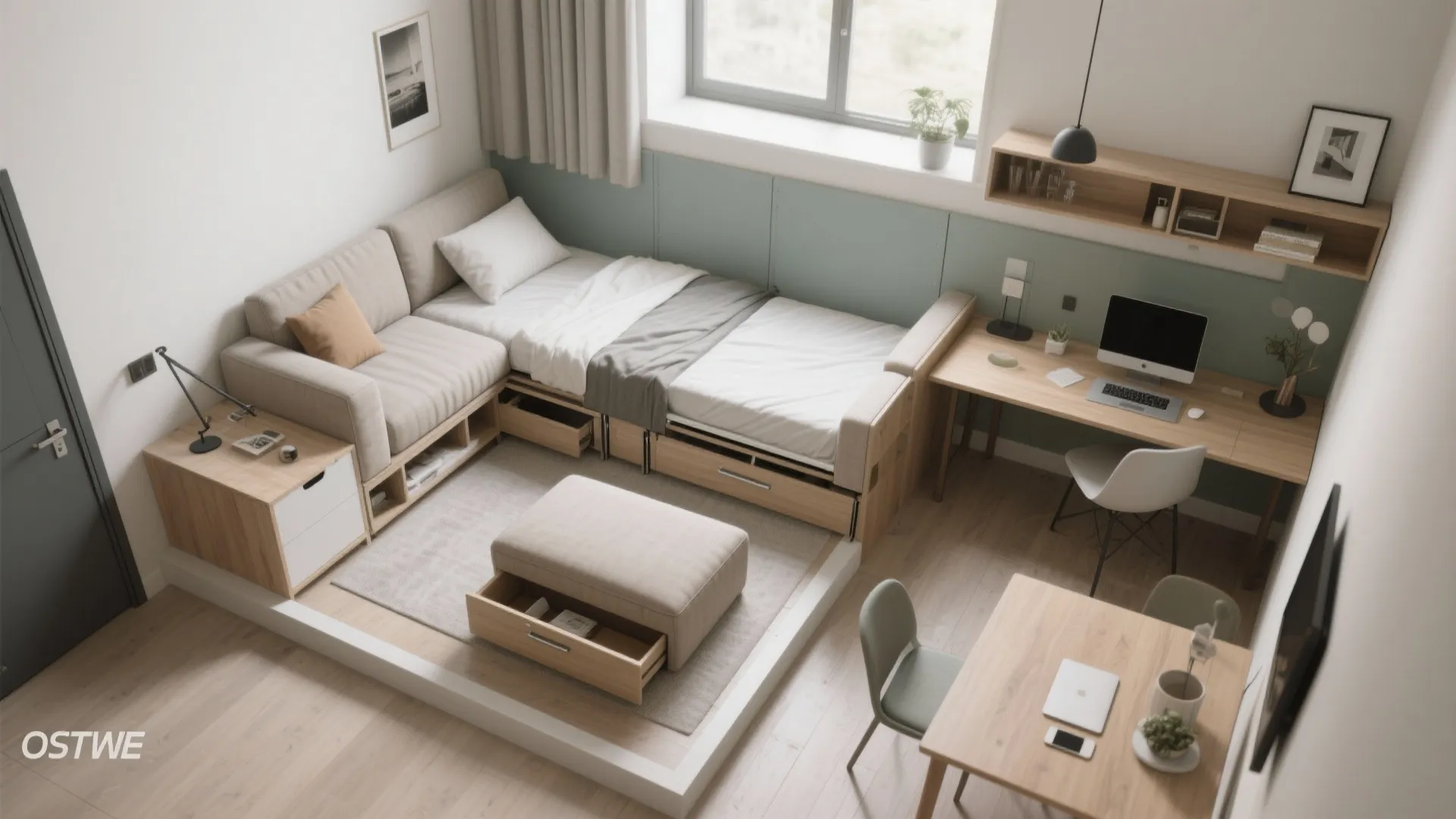 Choose Multi-Functional Furniture