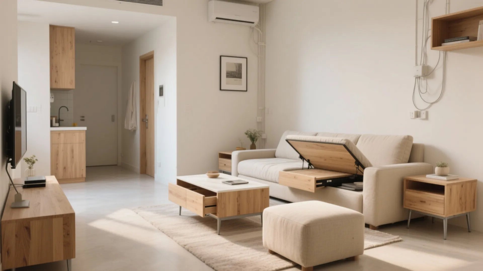 Multi-functional furniture that earns its footprint