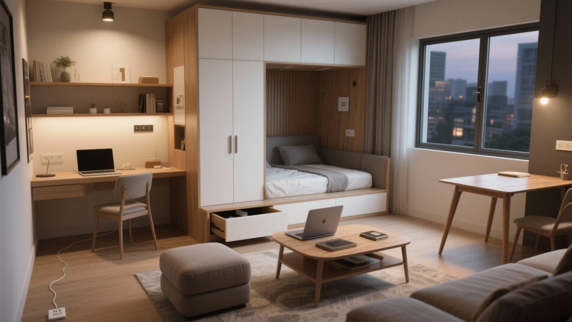 [Section: Inspiration 4] Multi-Functional Furniture That Shifts With You