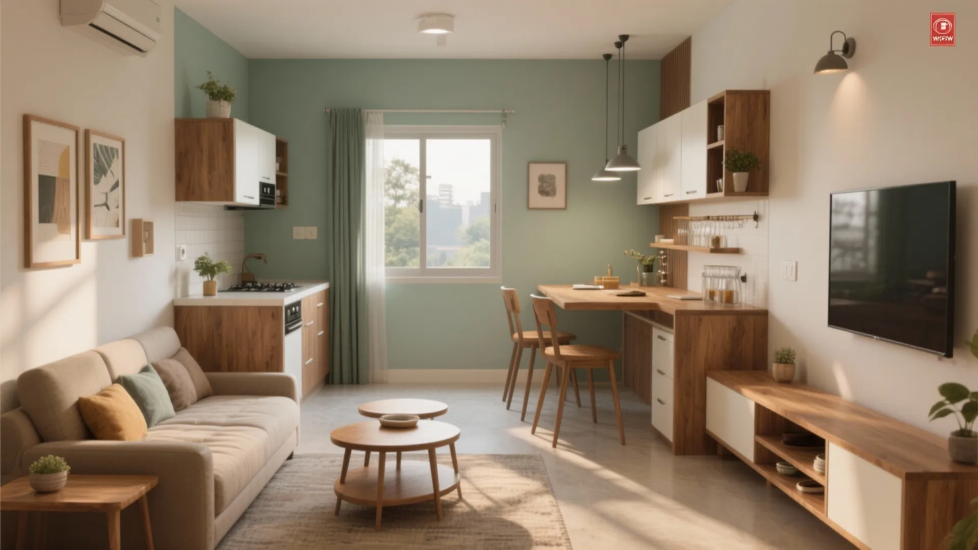 Flexible living with multi-functional furniture