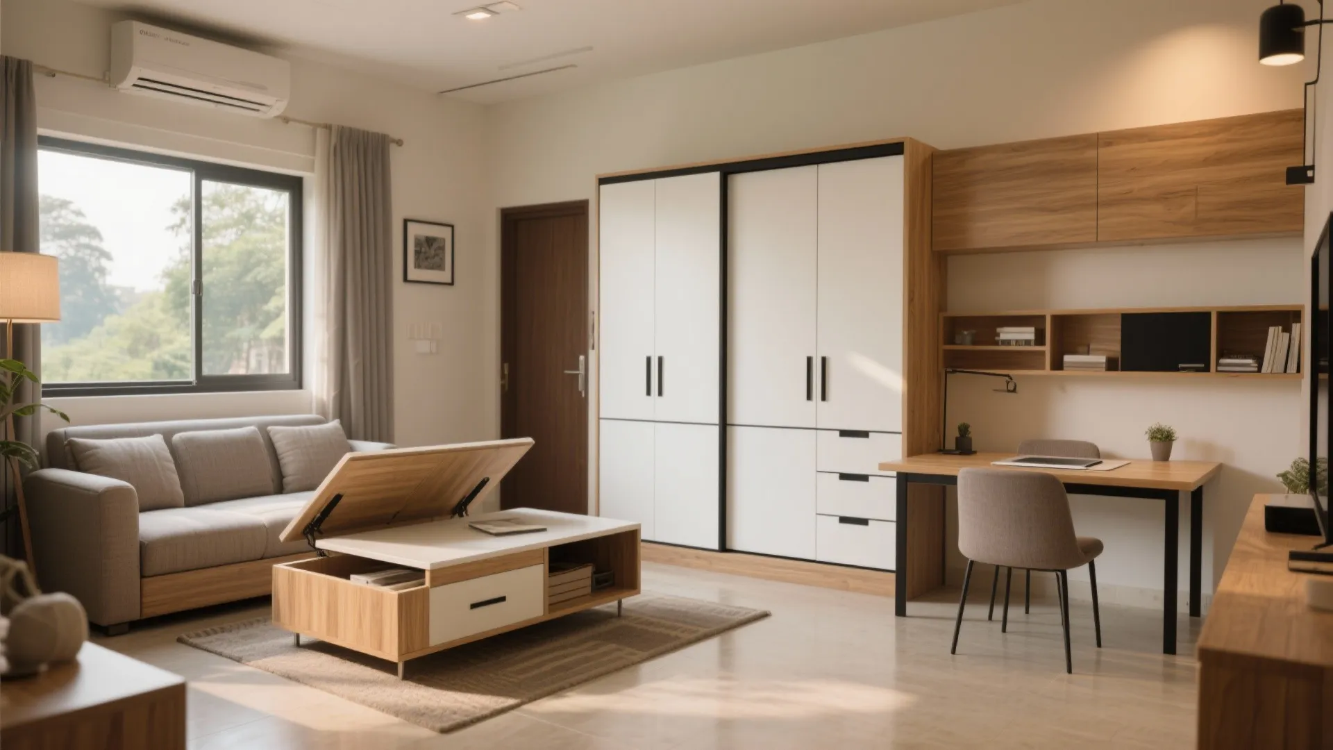 Multifunctional Furniture and Hidden Storage