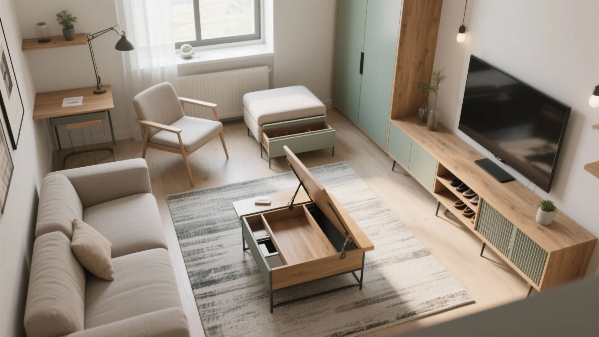 Multi-Functional Furniture That Works Overtime