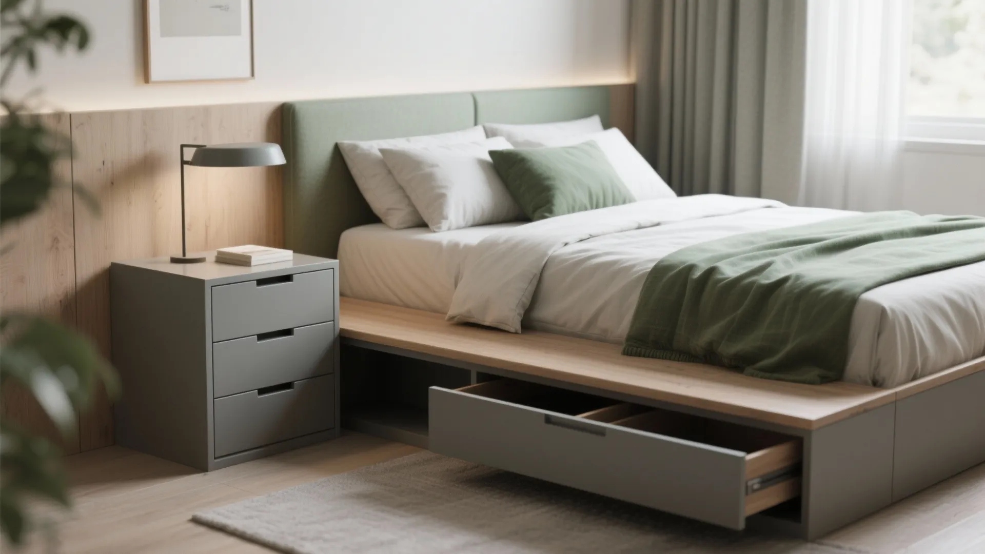 2. Choose multipurpose furniture