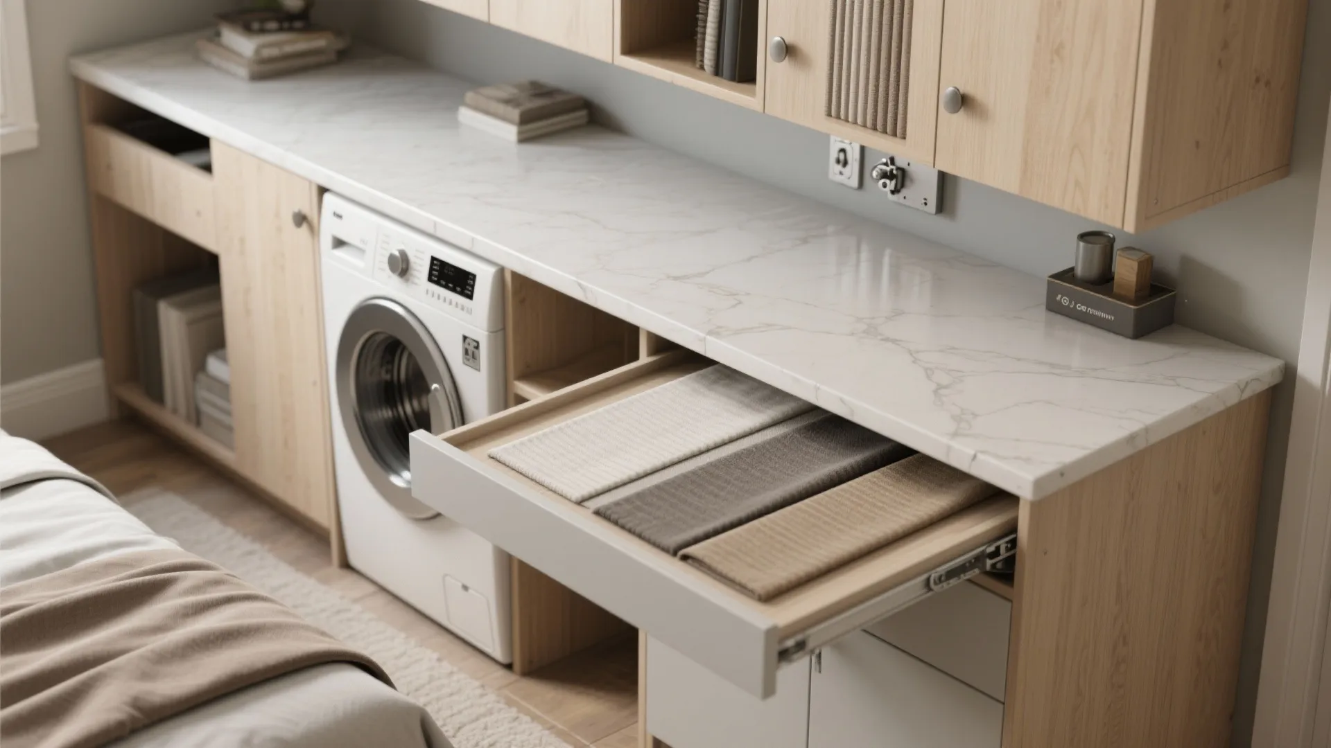 4. Multi-Function Furniture and Fold-Down Surfaces