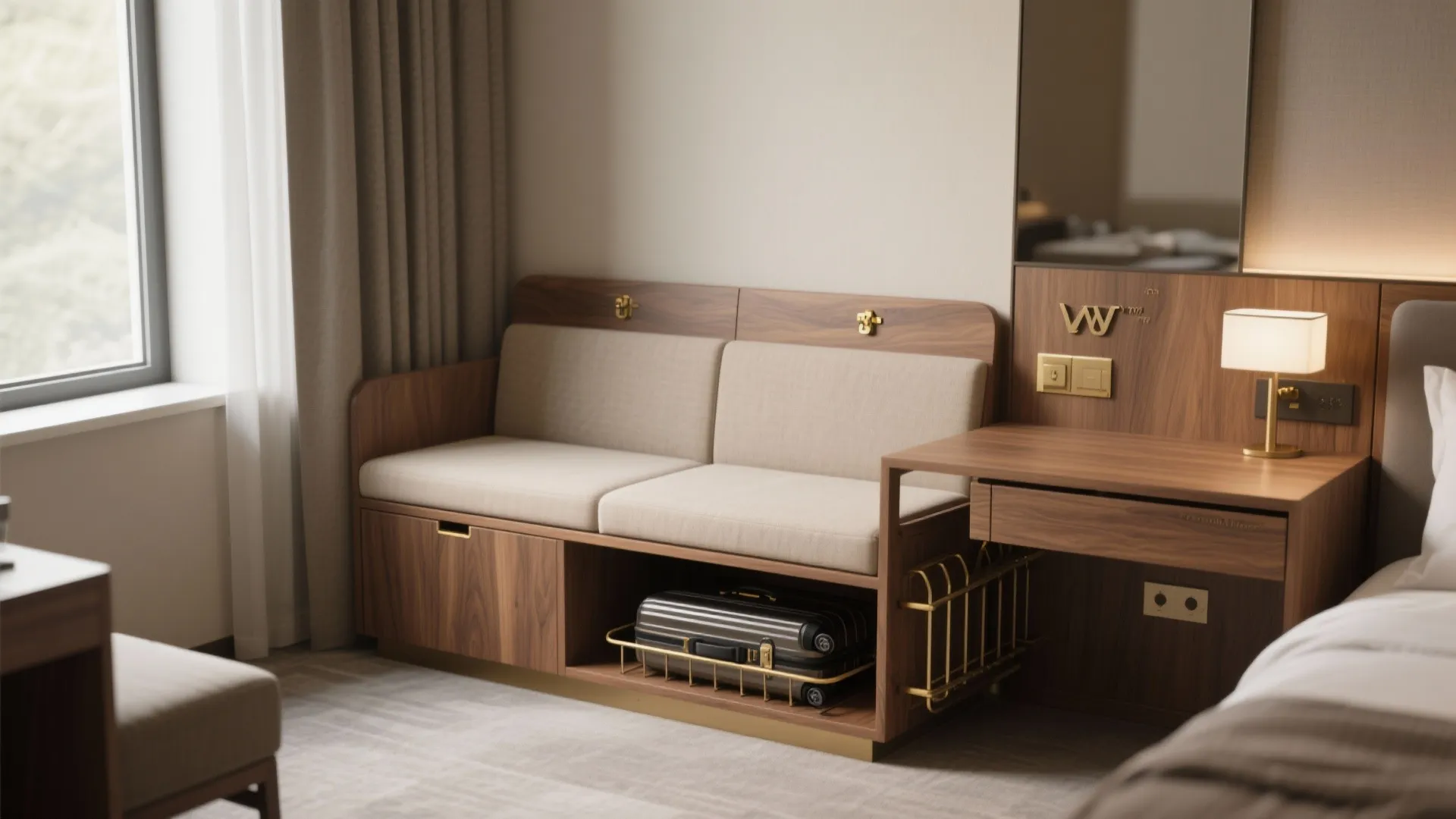 1. Multi-functional furniture that feels custom