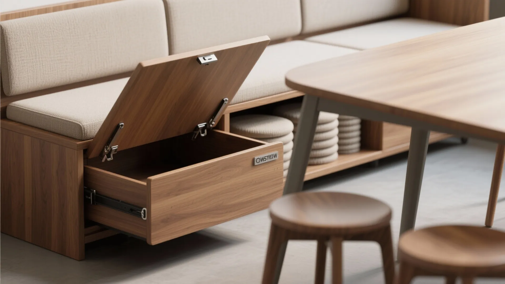 4. Choose multipurpose furniture