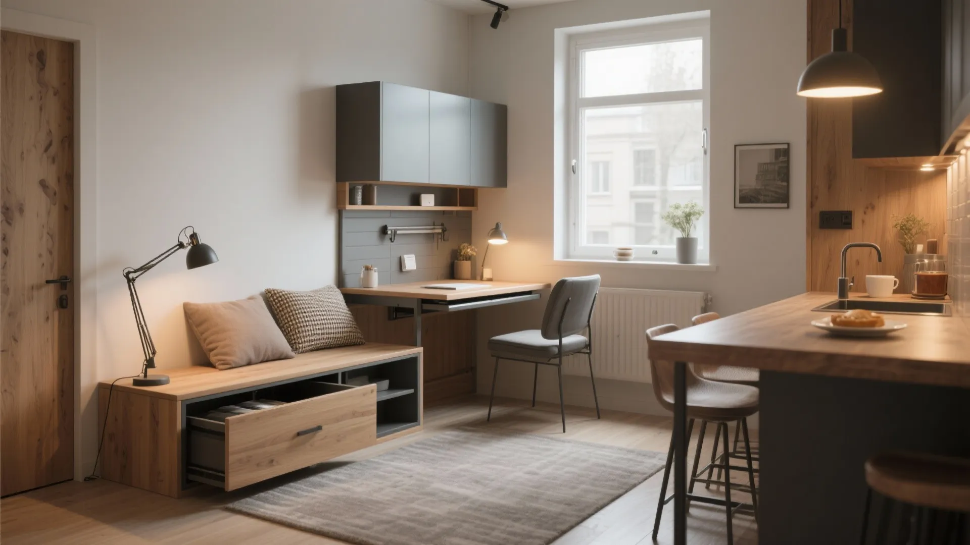 3. Multipurpose furniture that actually works