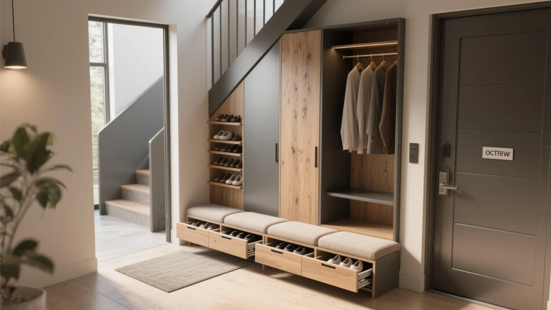 5. Multi-purpose furniture and closet inserts