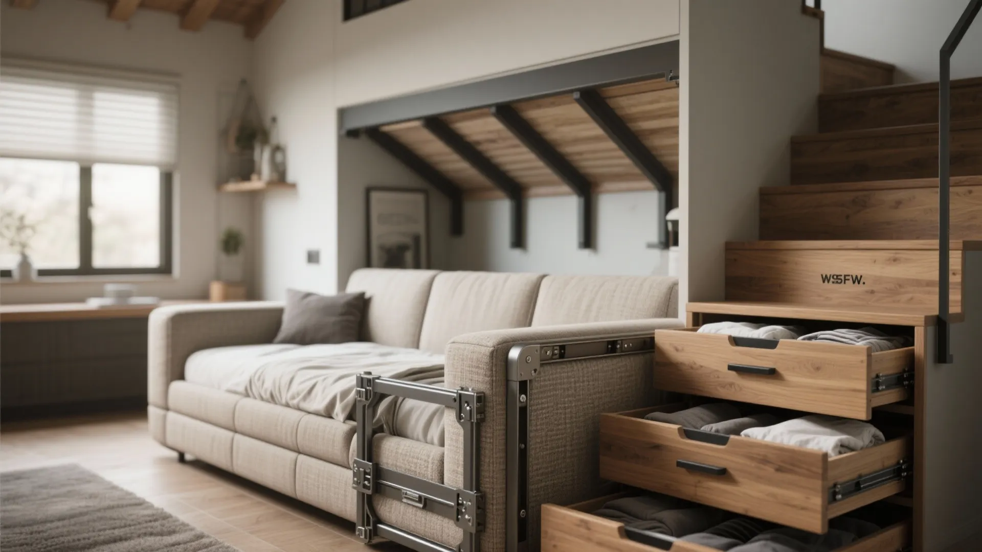 2. Multi-functional furniture that actually works