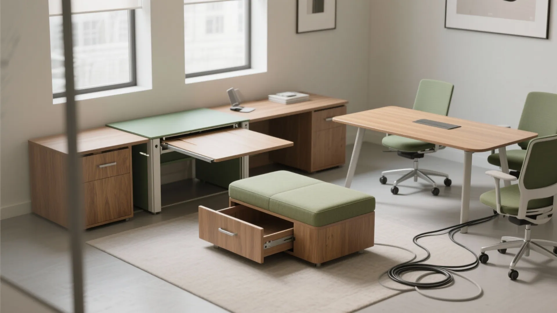 4. Choose multipurpose furniture