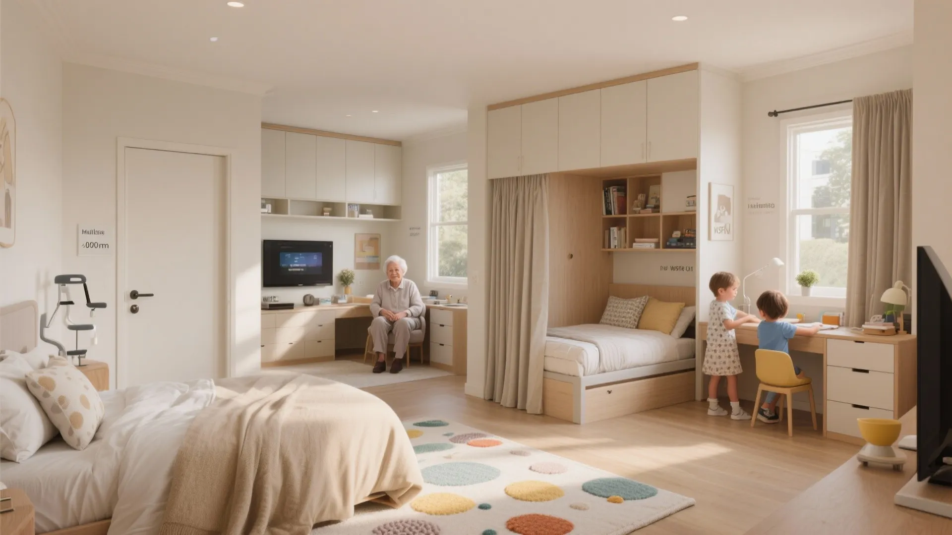 Kids’, Guest, and Multi-Gen Rooms: Adaptable by Design