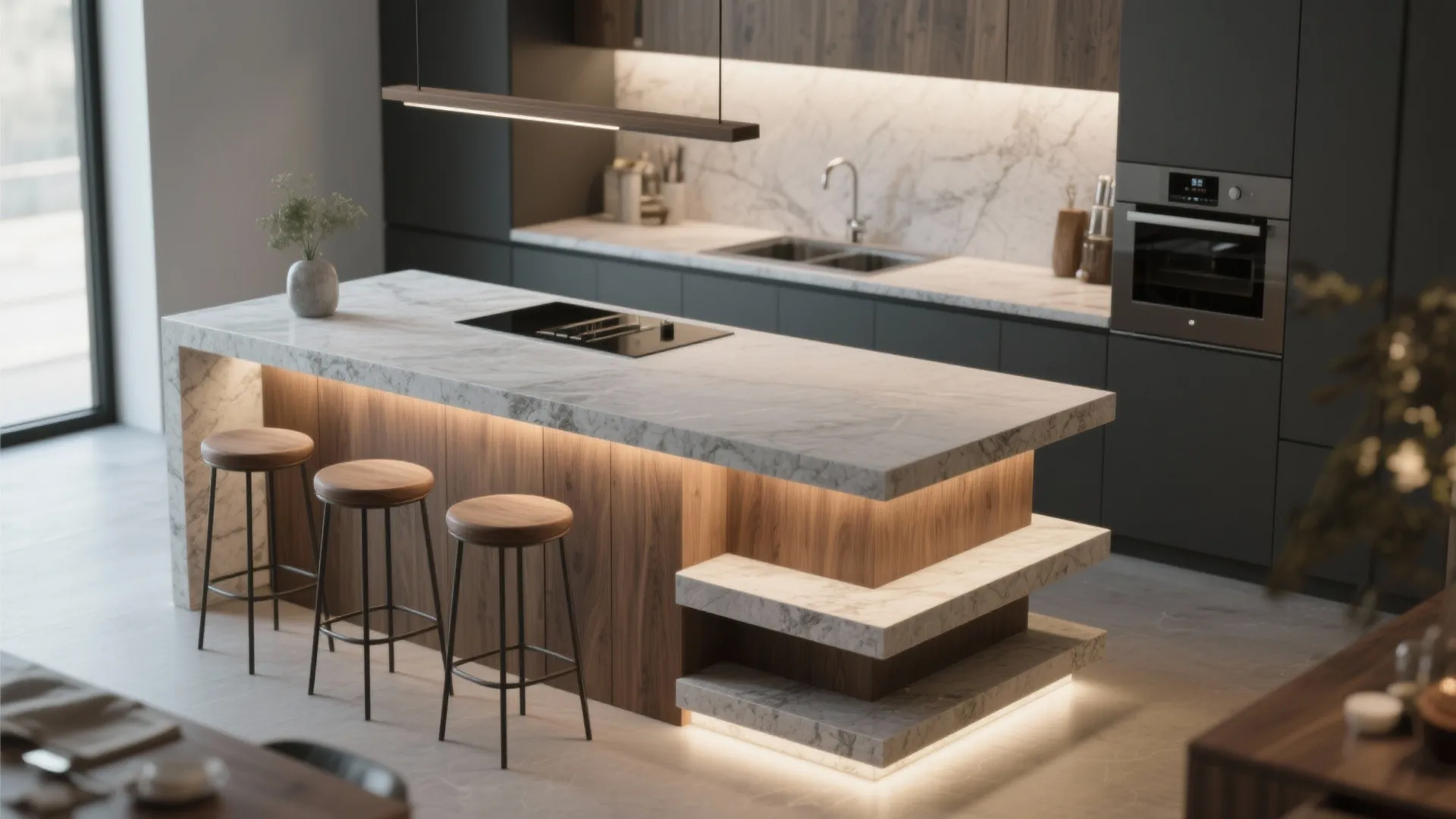 1. Multi‑level compact island