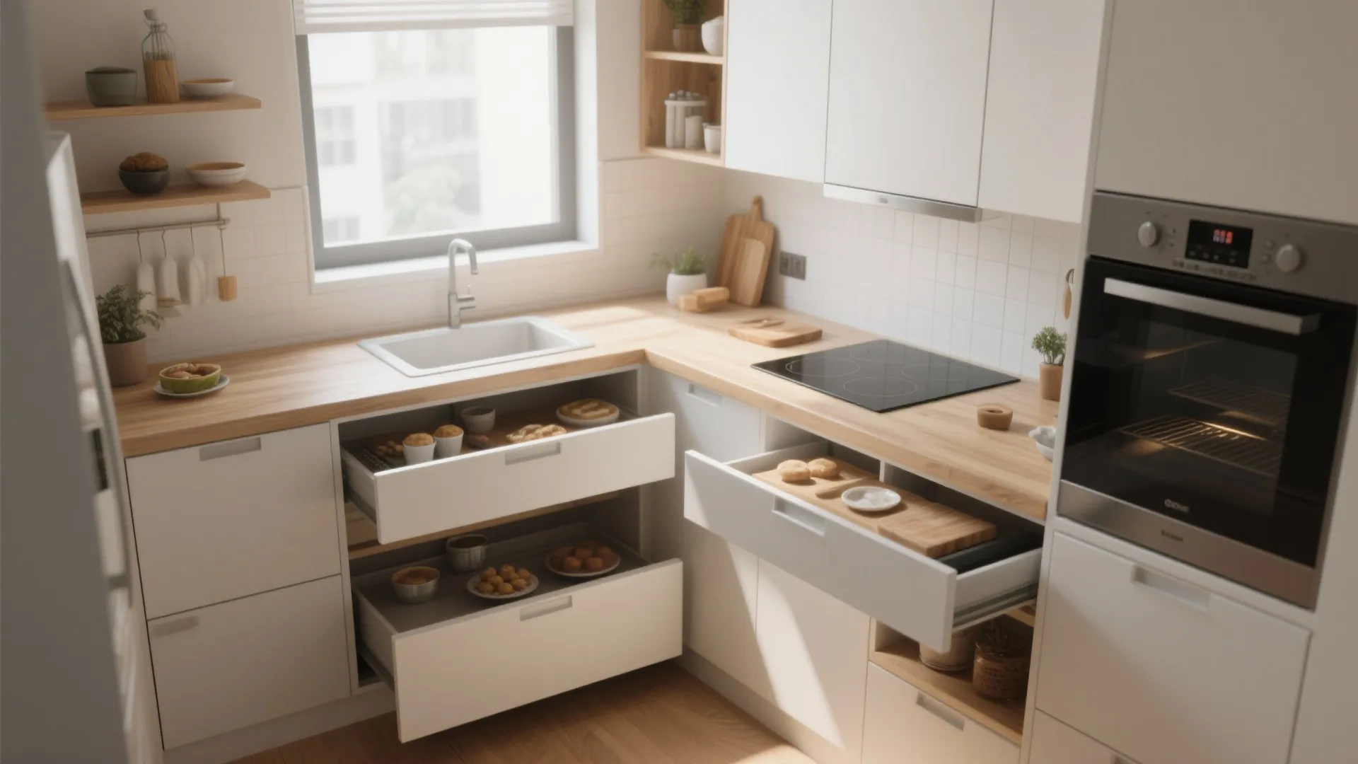 2. Multi‑Level Countertops