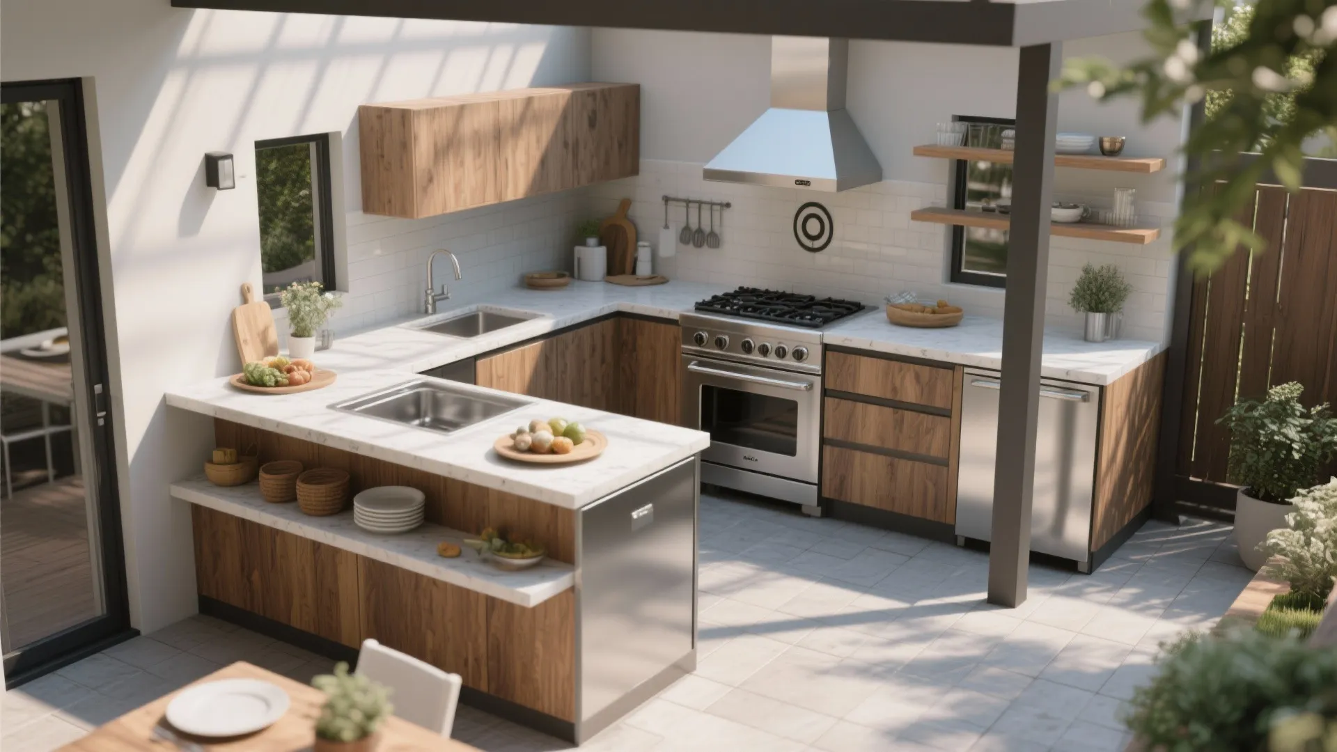 7. Multi-level Countertops