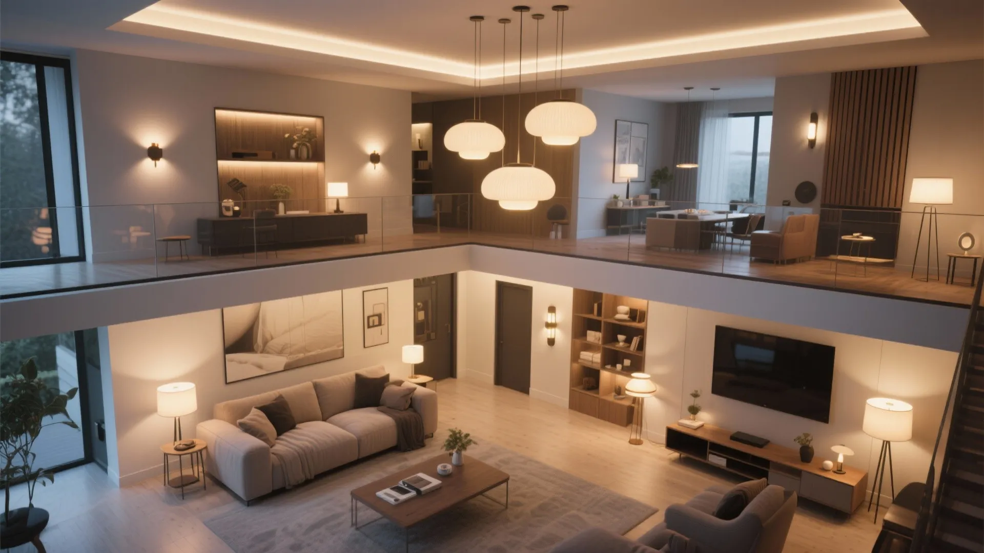 Multi-Level Lighting Layers