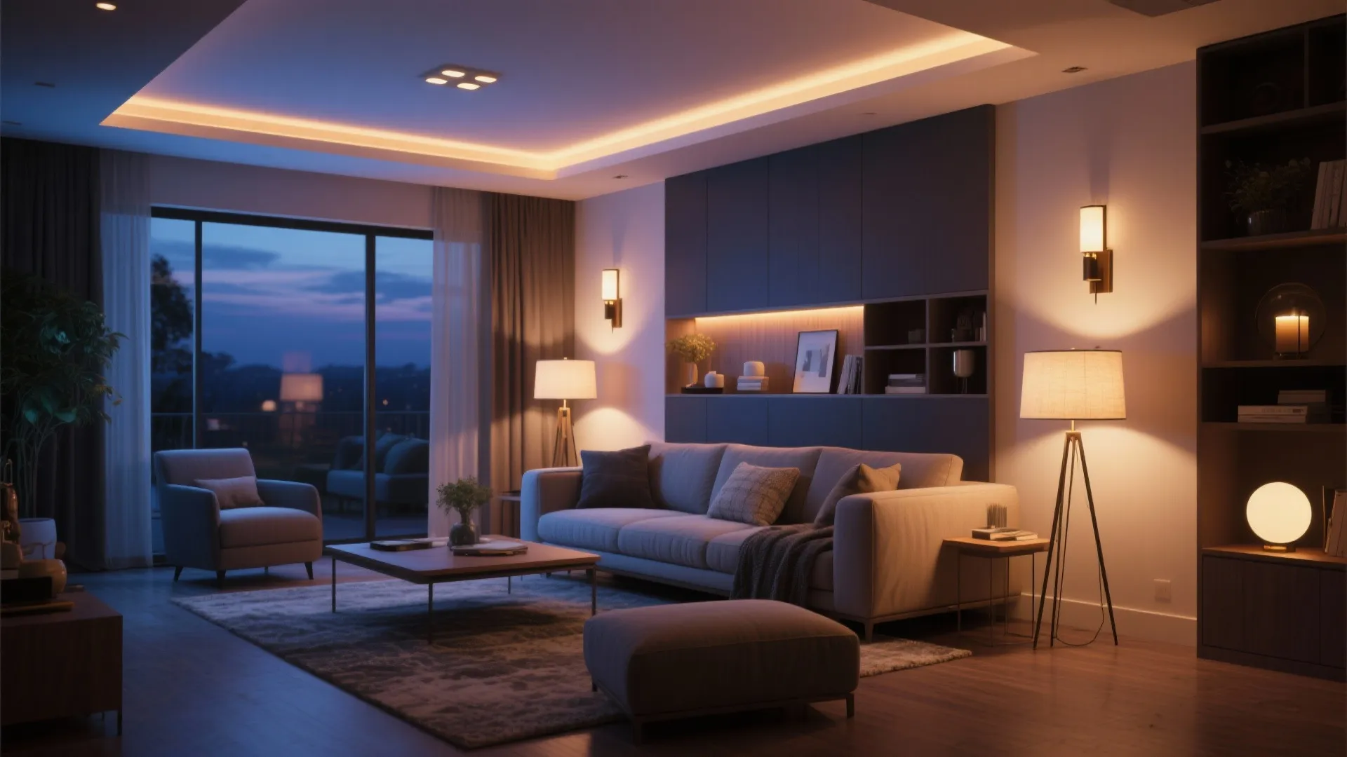 Multi-Level Lighting Plan