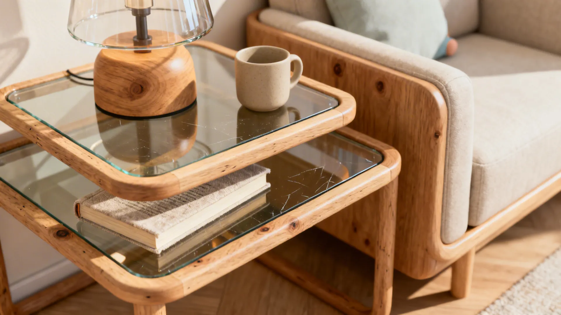 4. Multi-level side tables/end tables