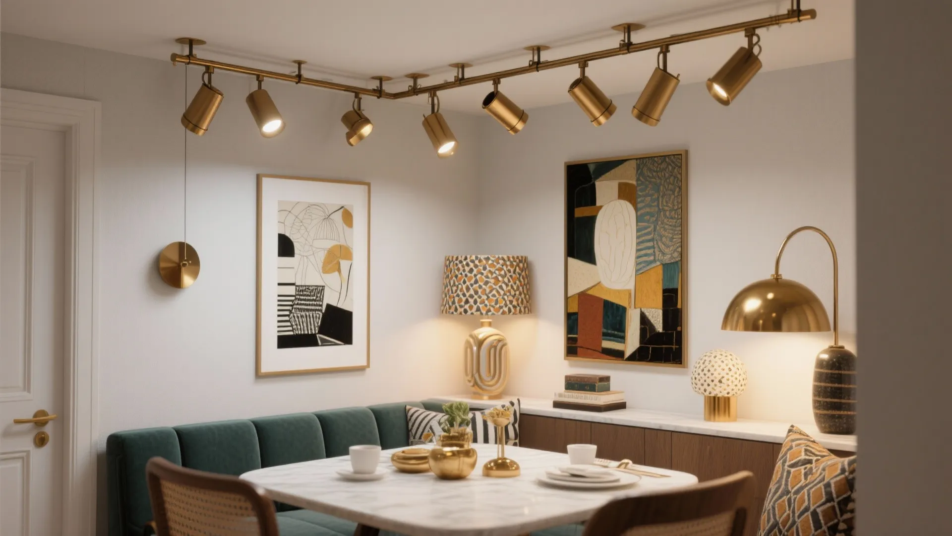 2. Adjustable Multi-Light Track