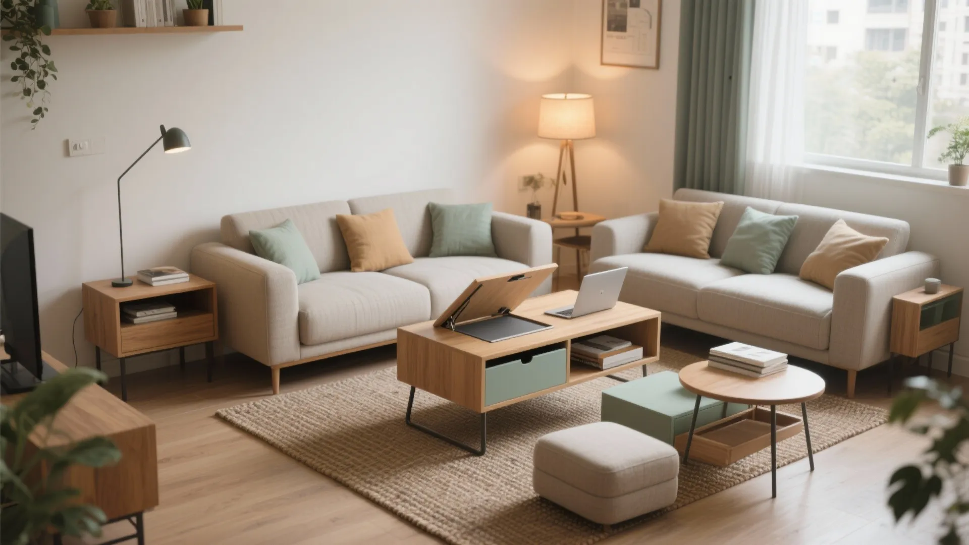 Multi-functional furniture that pulls double duty