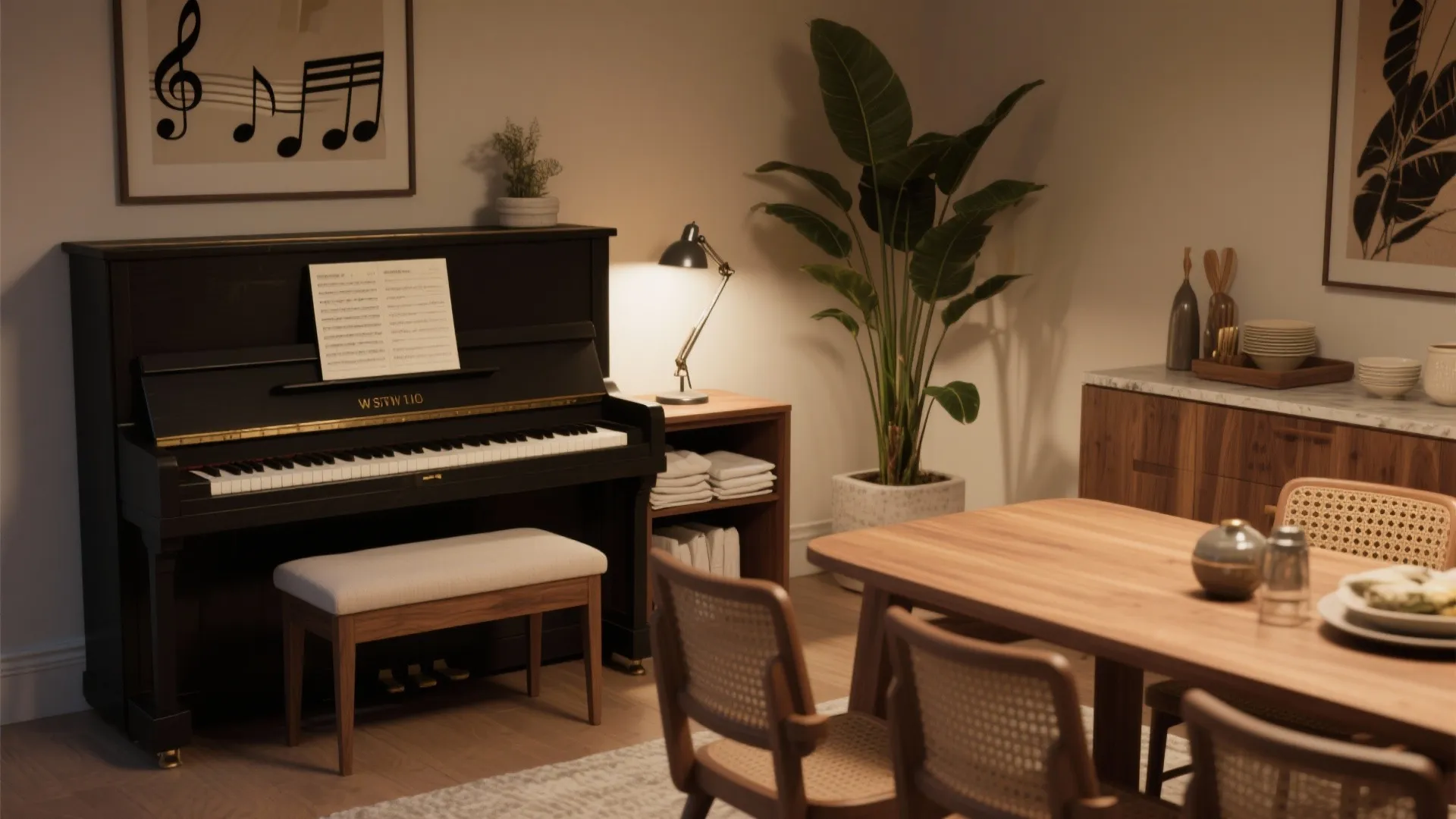 5. Make It a Multi-Functional Music Corner