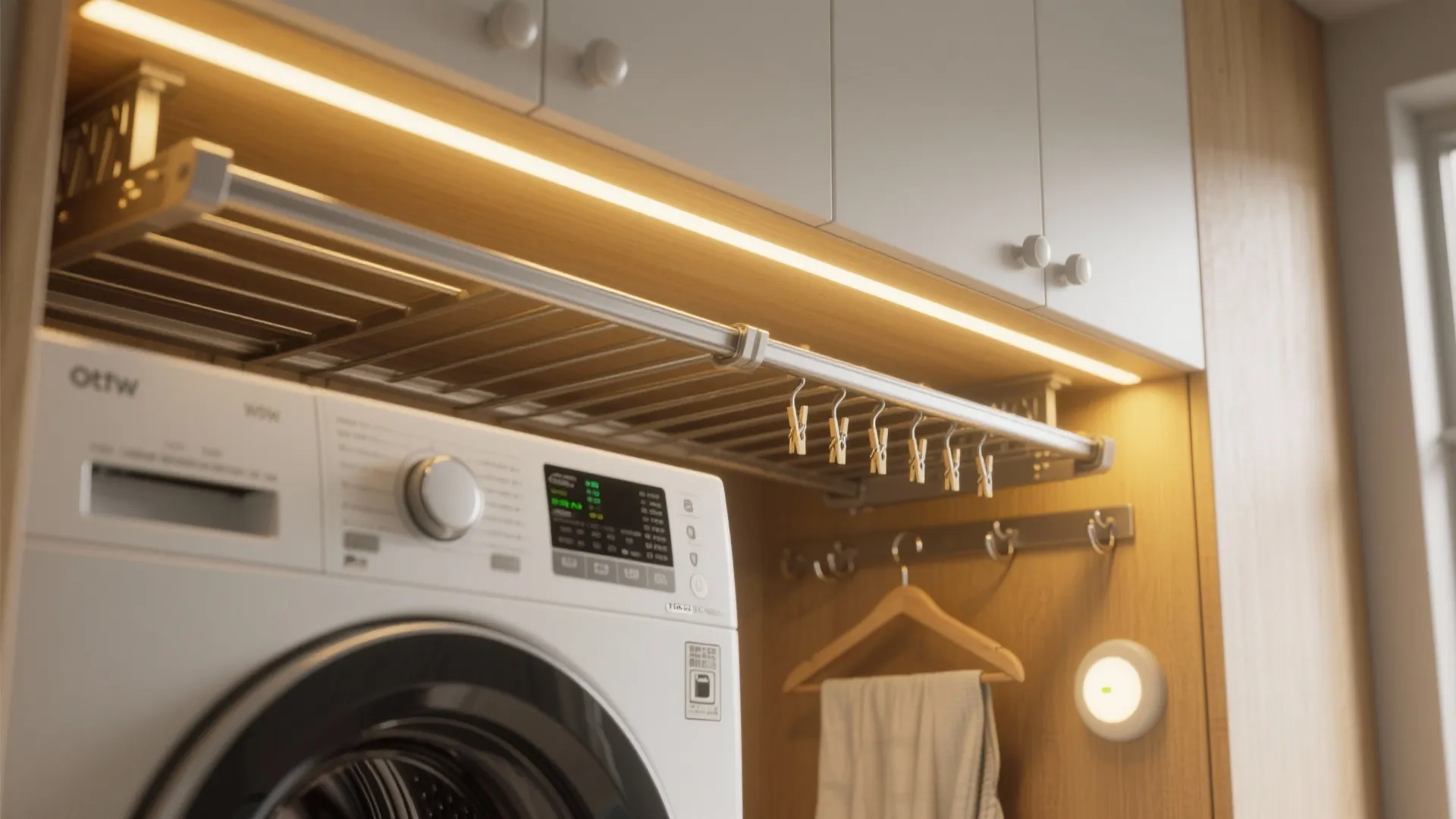 5. Create a multifunctional niche with lighting