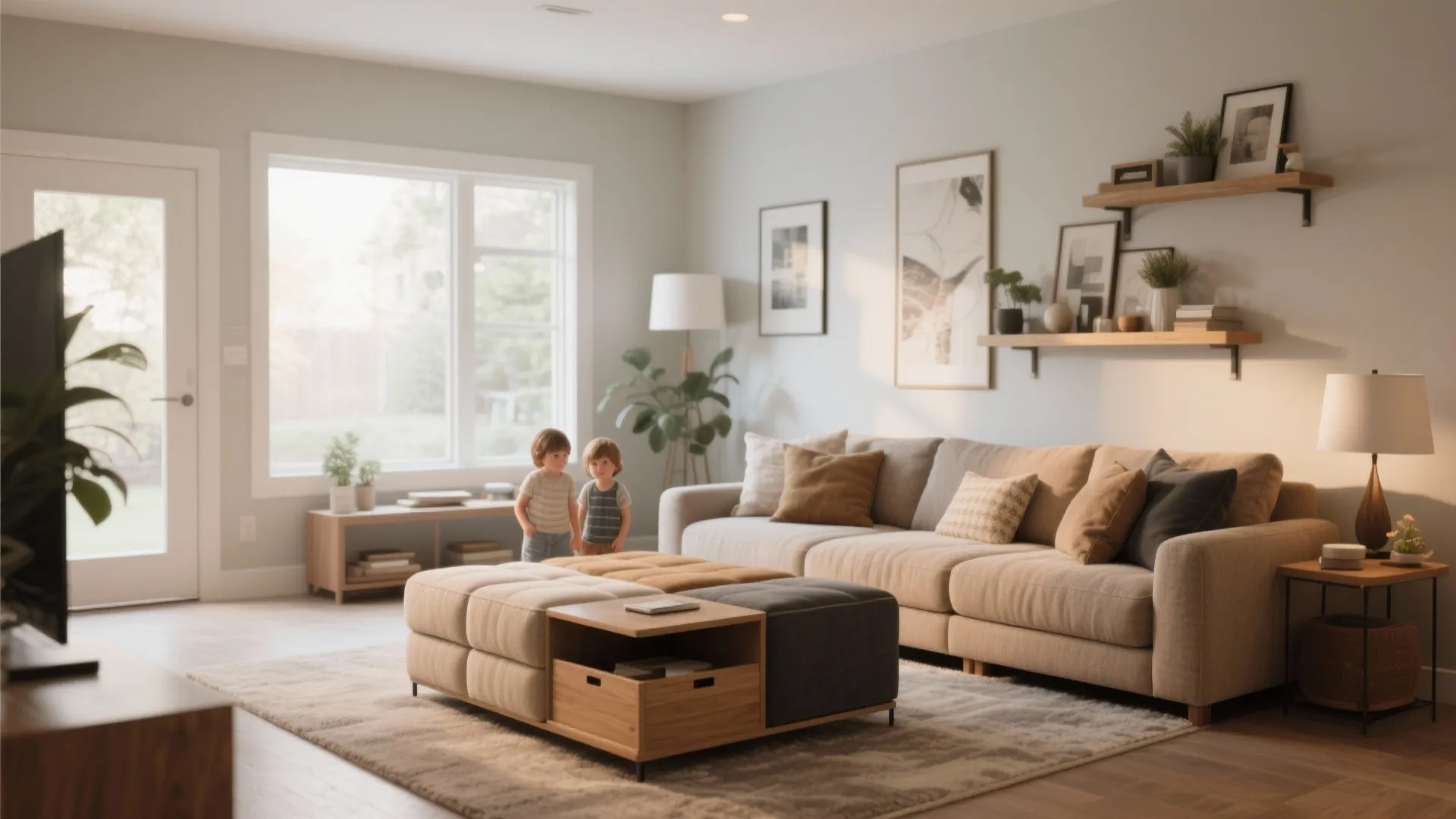 Multi-functional ottoman