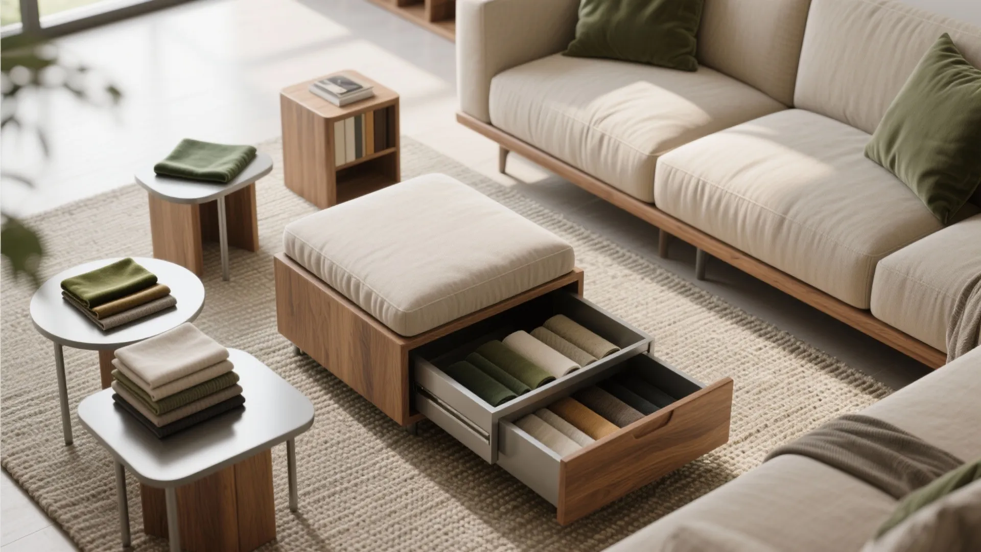 2. Embrace multifunctional pieces