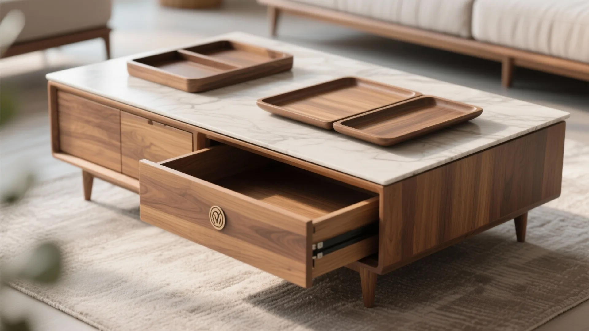 7. Multi-purpose Coffee Table