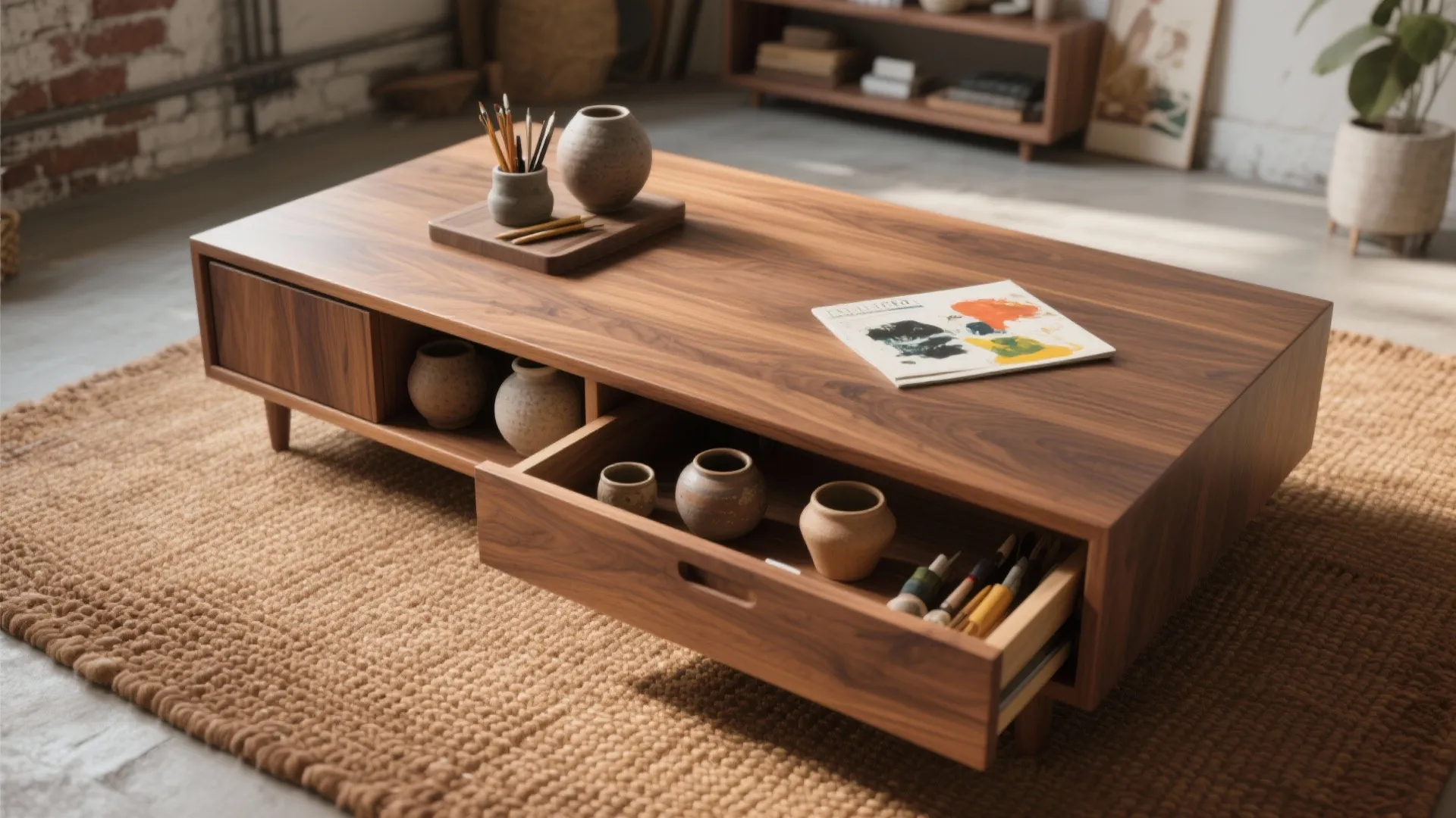 Multi-purpose coffee tables