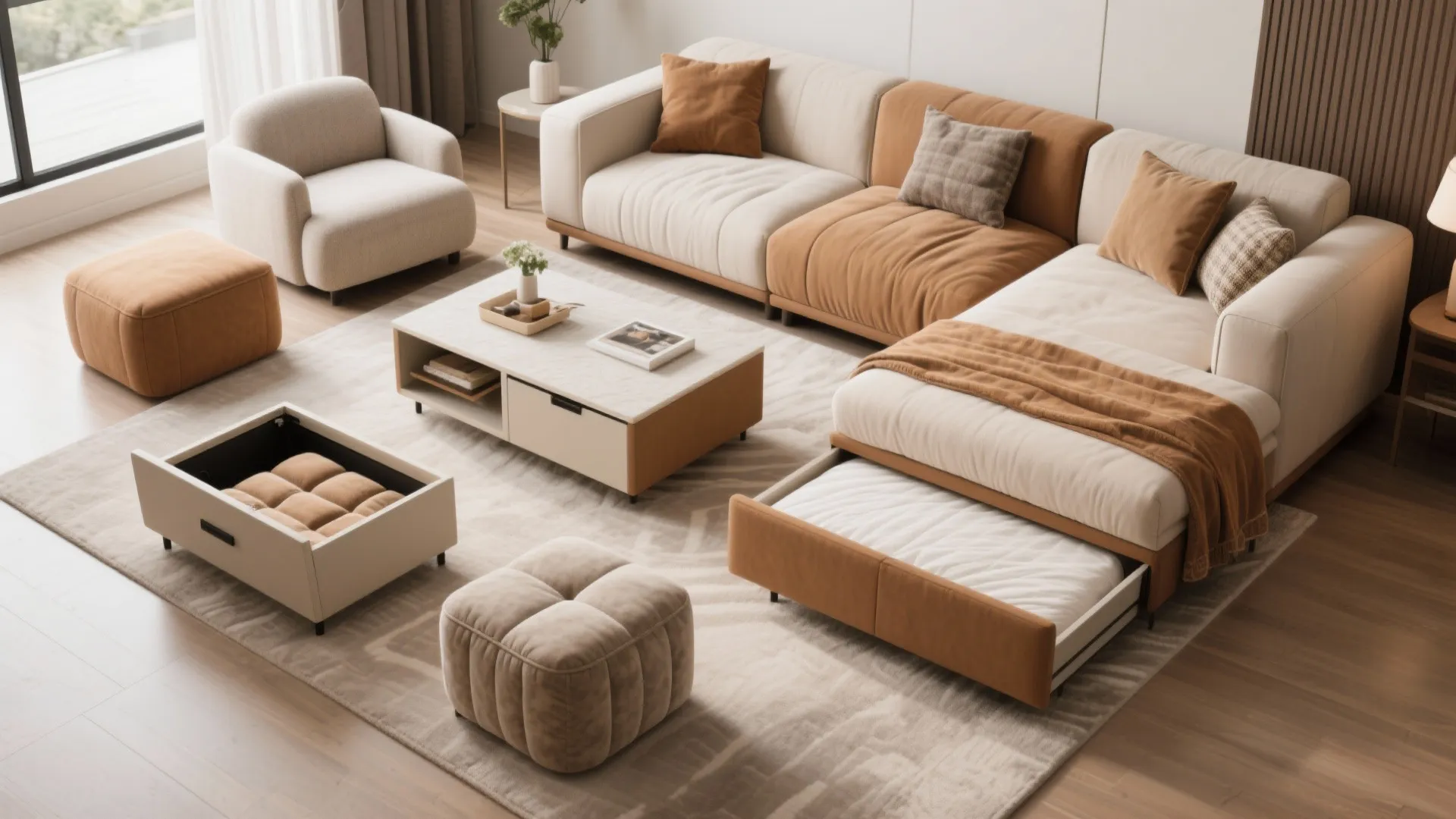 9. Multi-purpose Furniture