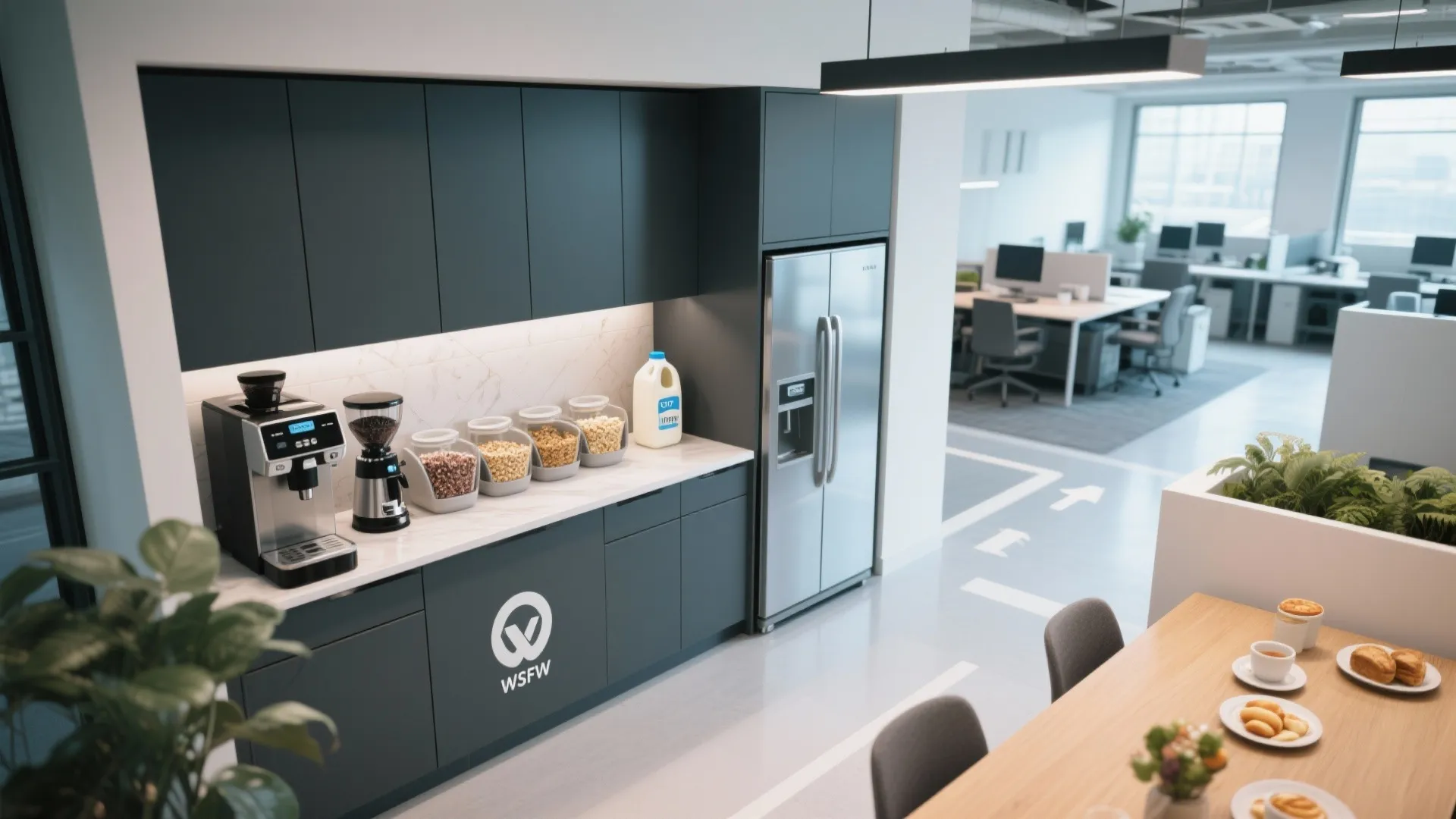 4. Multi-Purpose Pantry Area