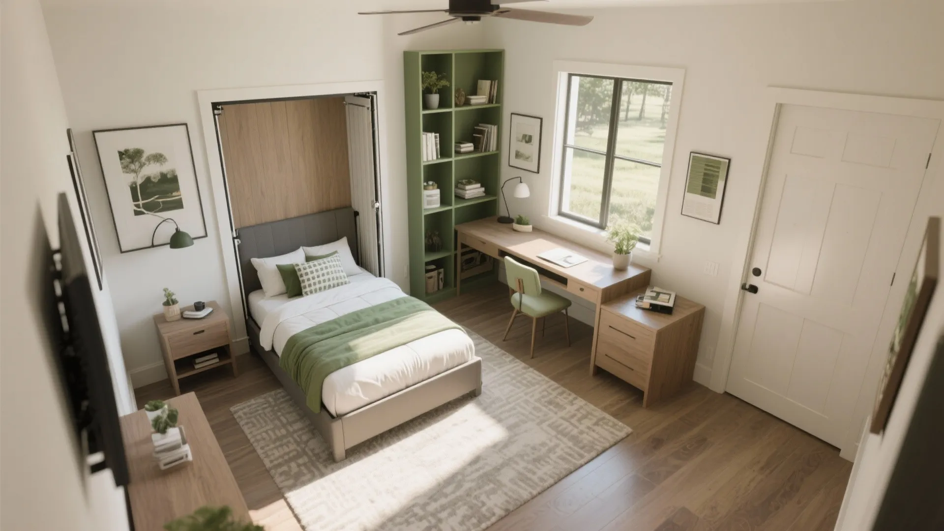 Multi-purpose Second Bedroom