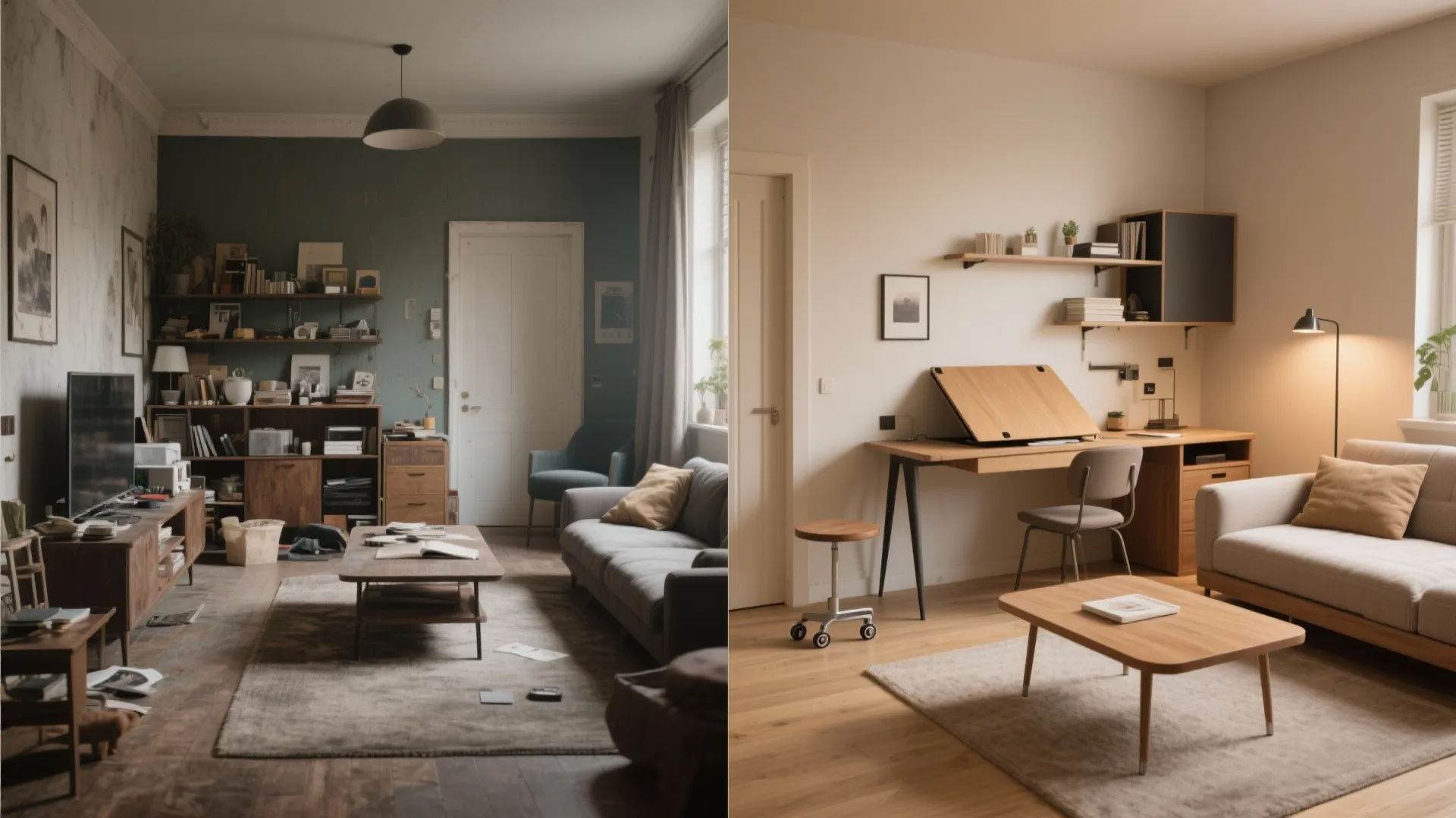 Multi-functional furniture that flexes daily life