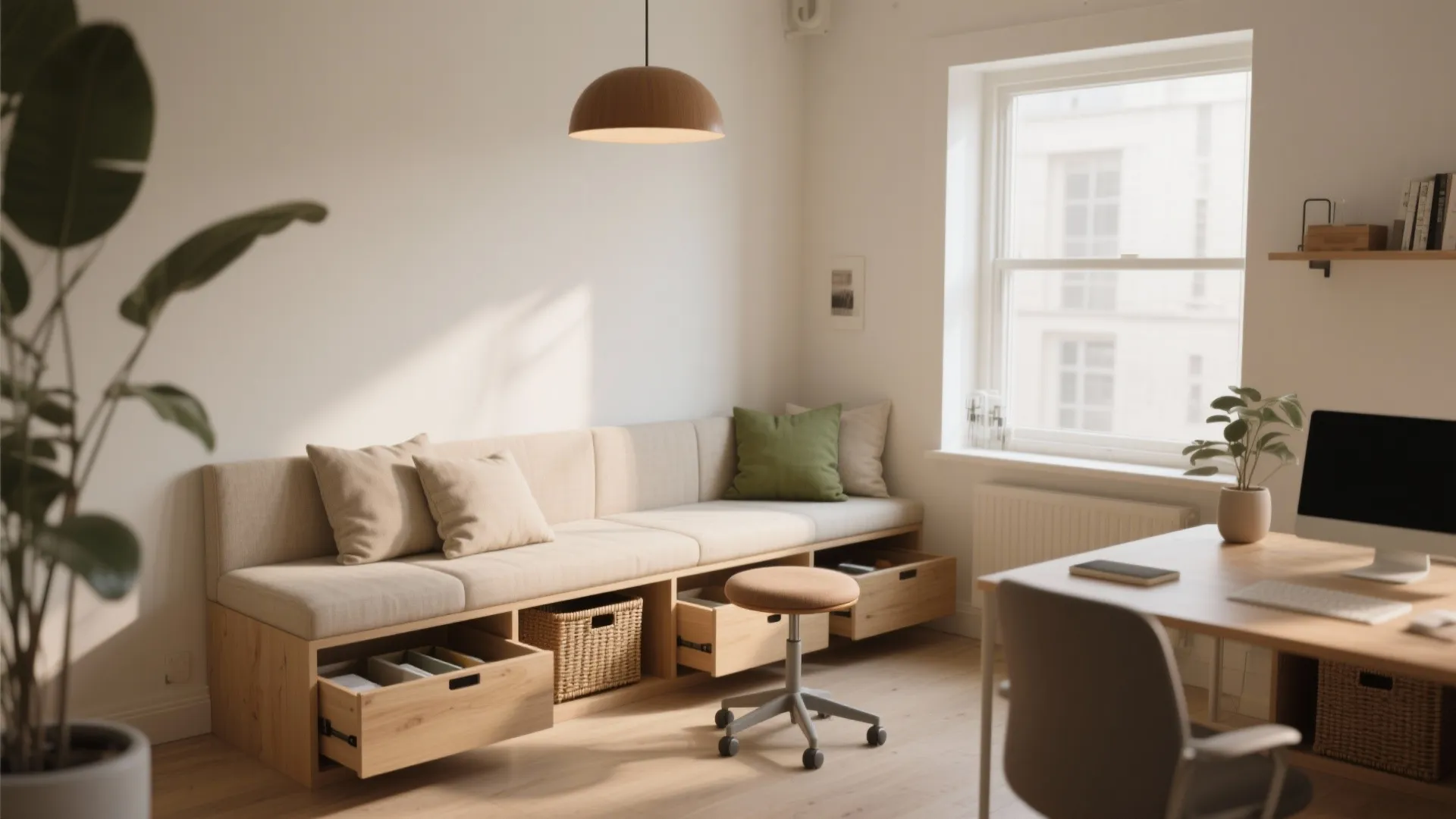 2. Multi-purpose seating