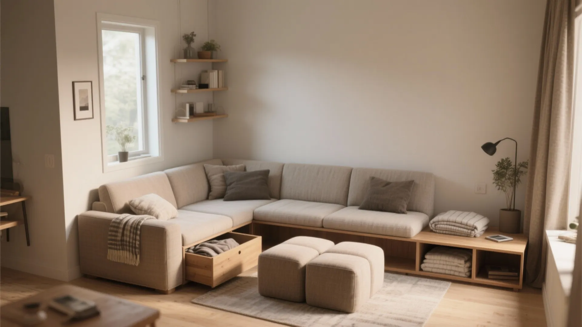 1. Multifunctional Seating