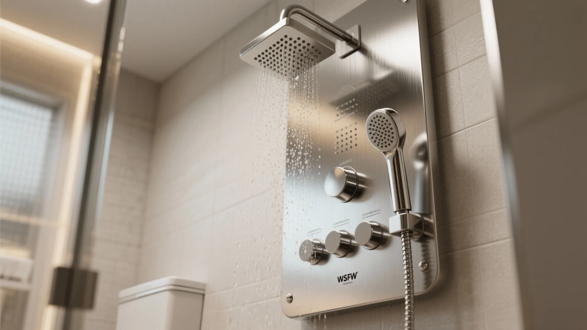 9. Multi-Function Shower Panels