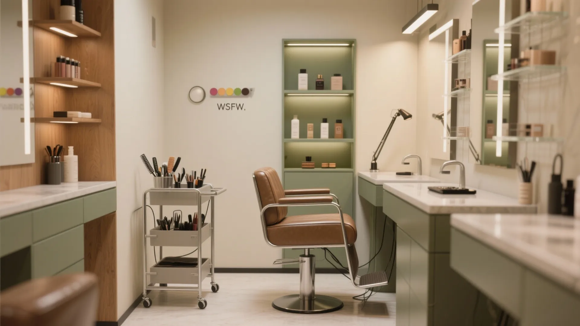 1. Zone with multi-functional stations